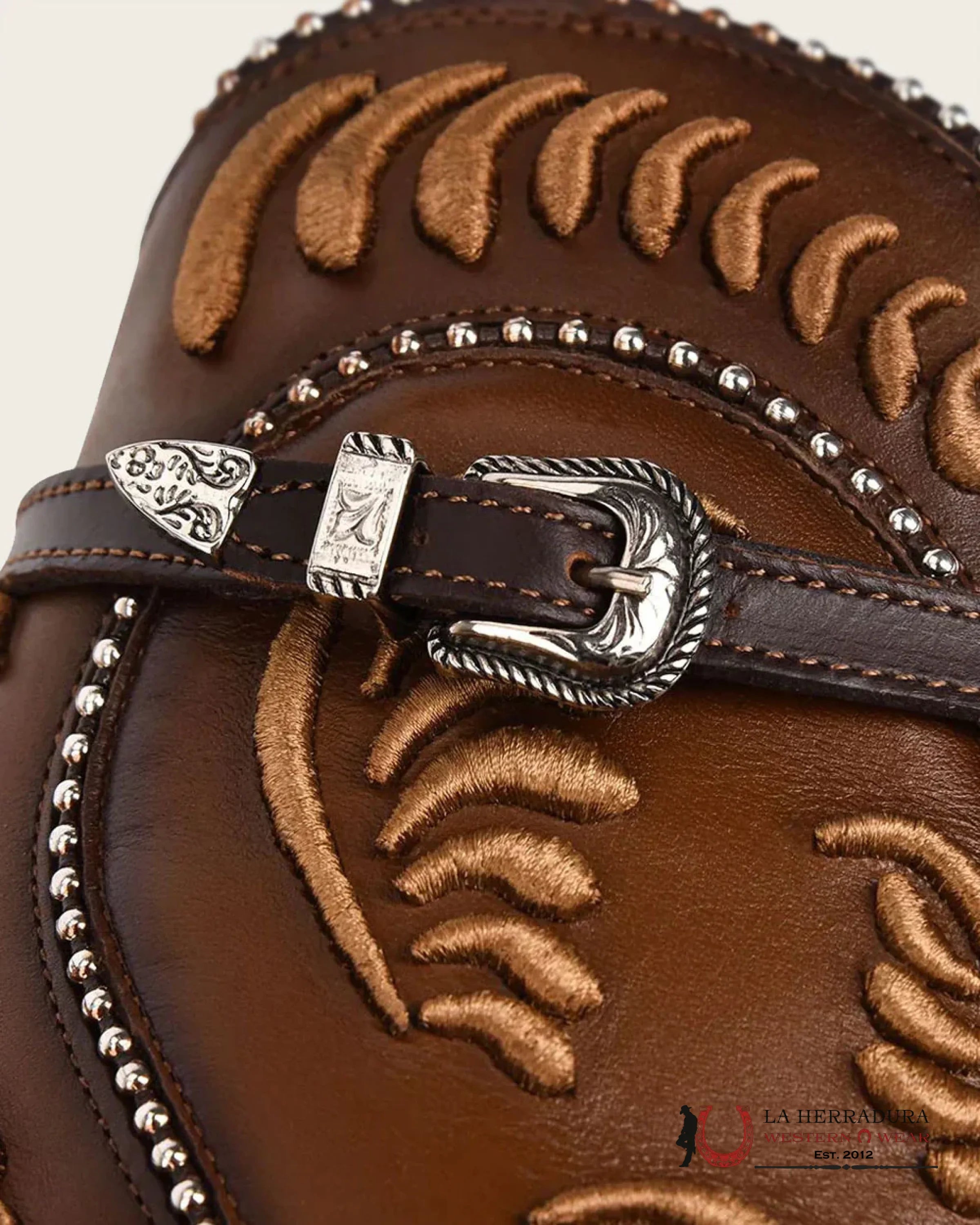 Cuadra Botín De Res Aztec Maple Round Toe - 3F59RS BOTAS MUJERES