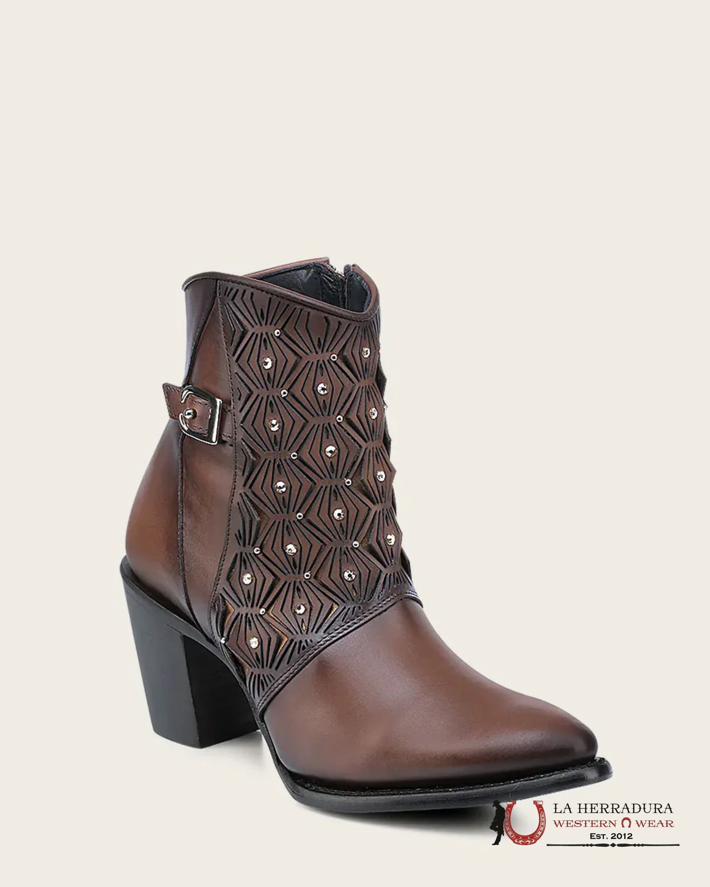 CUADRA BOTIN DE RES CRUST MIEL BOTAS MUJERES