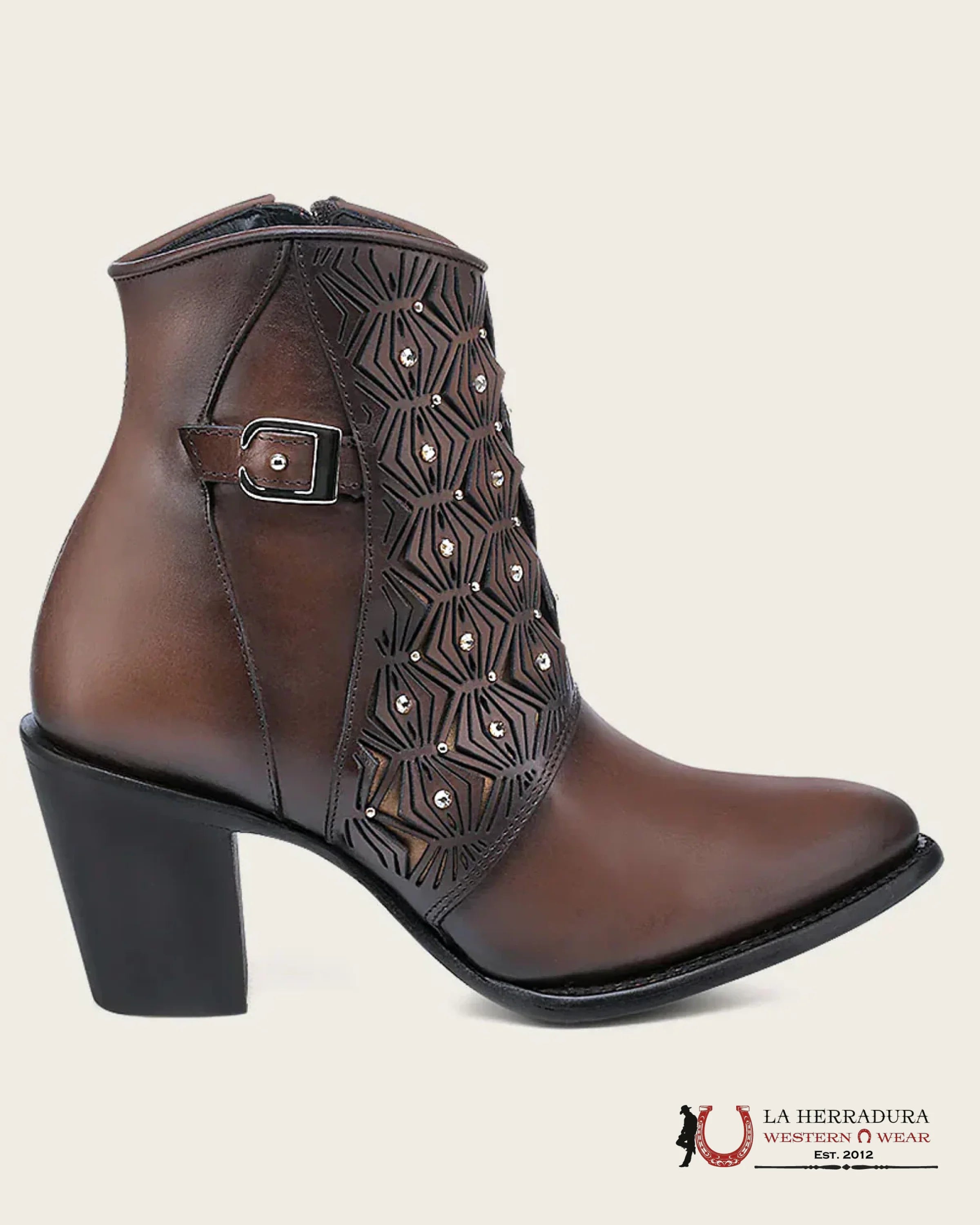 CUADRA BOTIN DE RES CRUST MIEL BOTAS MUJERES