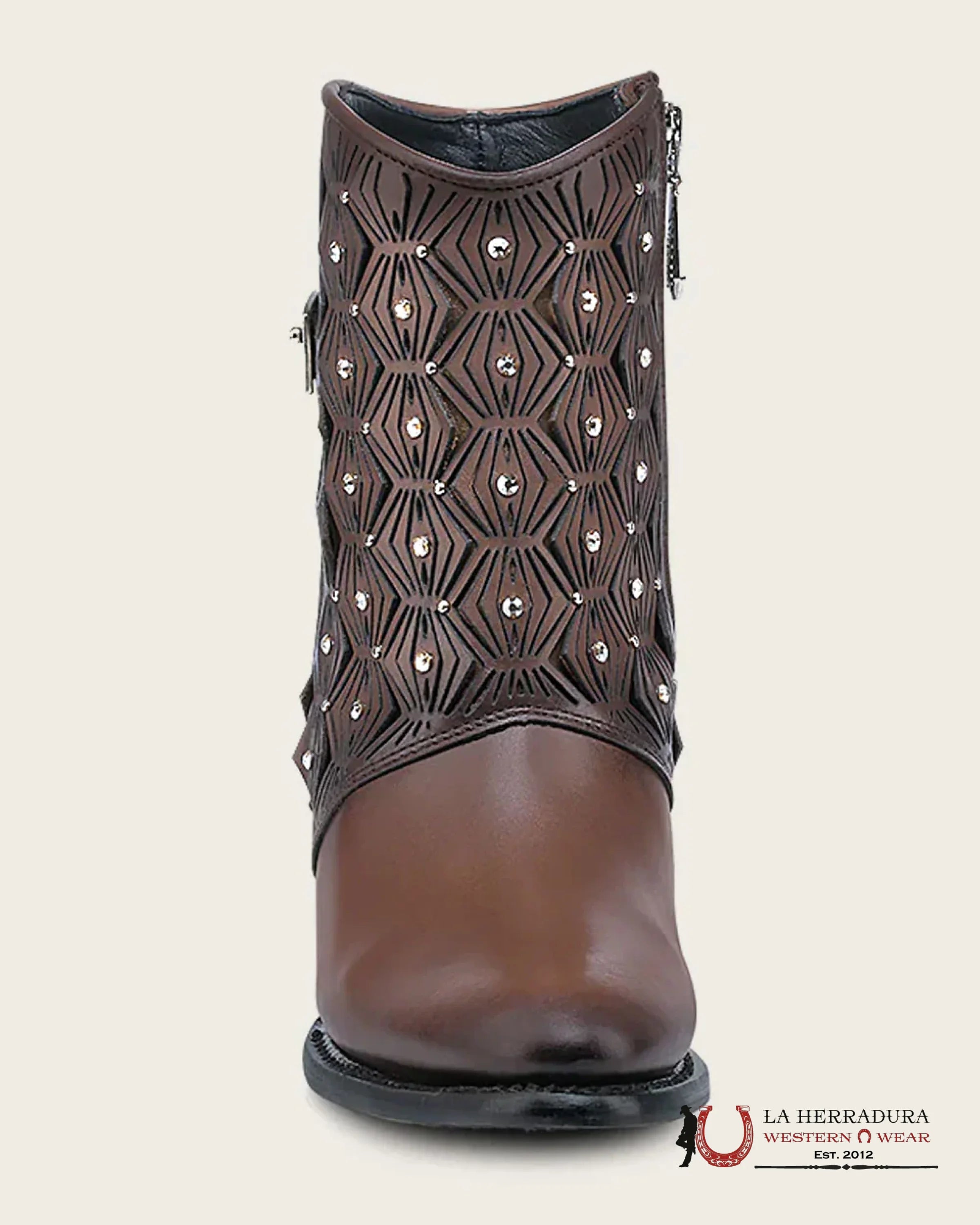 CUADRA BOTIN DE RES CRUST MIEL BOTAS MUJERES