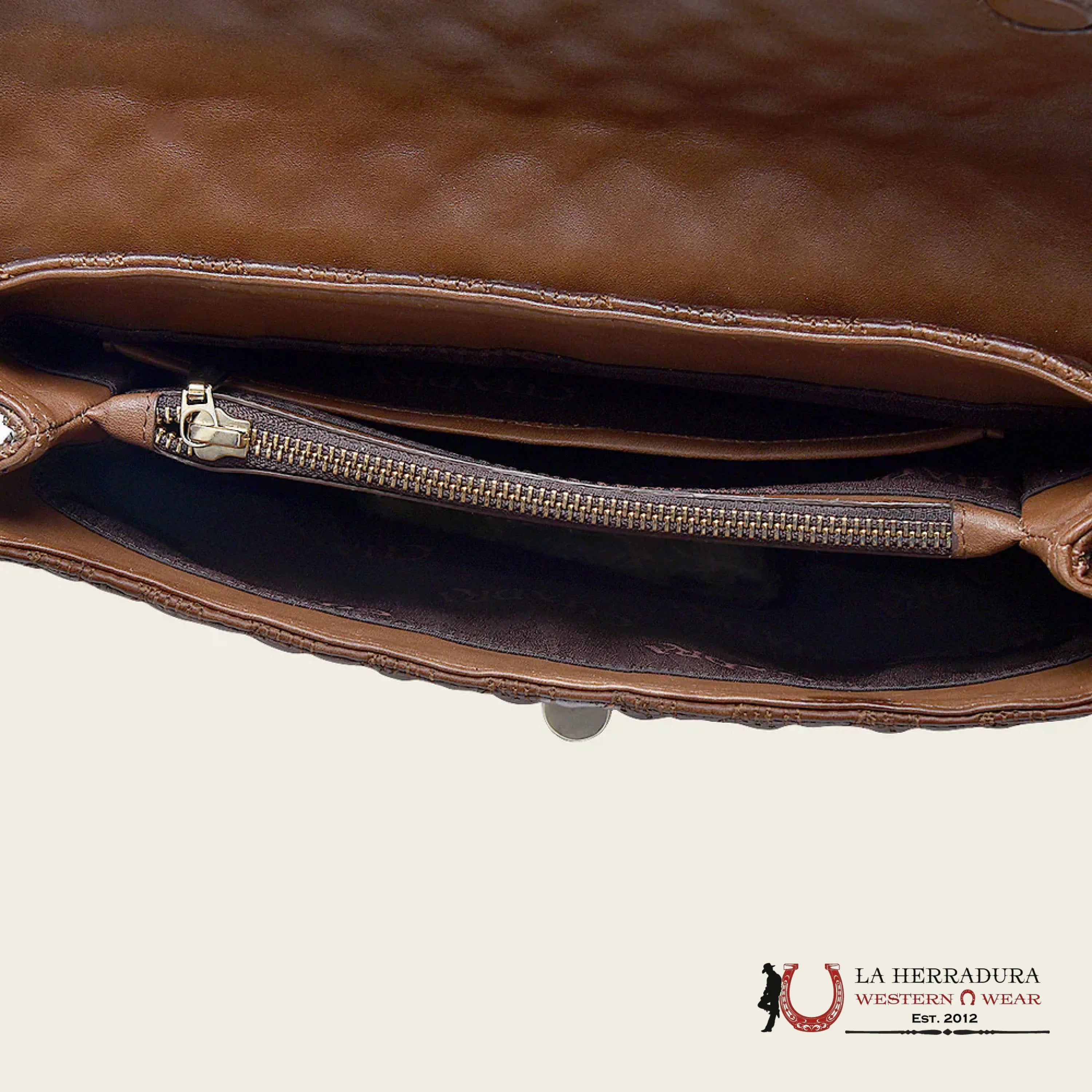 CUADRA BROWN BOVINE SHOULDER HANDBAG ROPA MUJERES