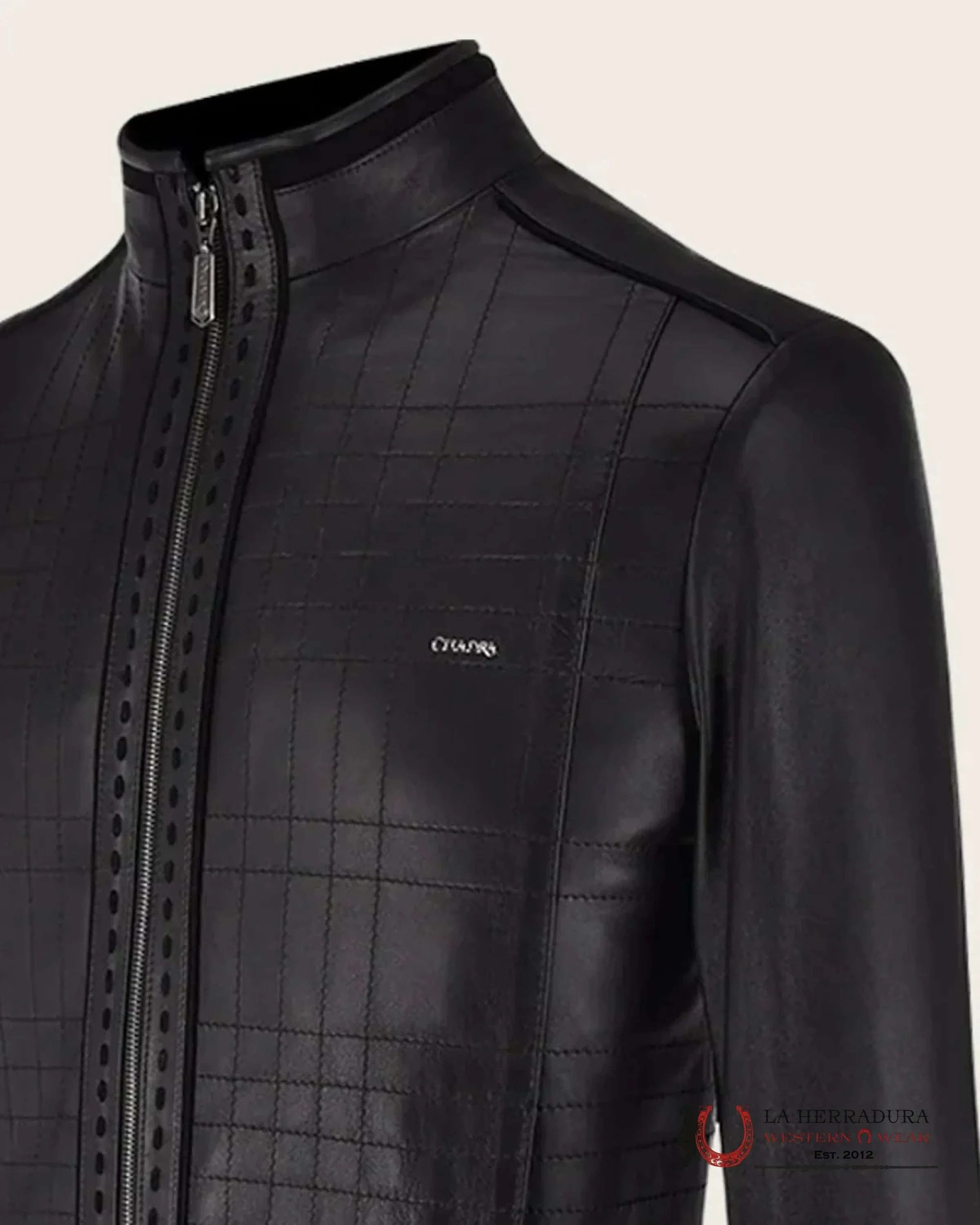 Cuadra CAB CORDERO VIC BLACK ZIPPER JACKET ROPA HOMBRES