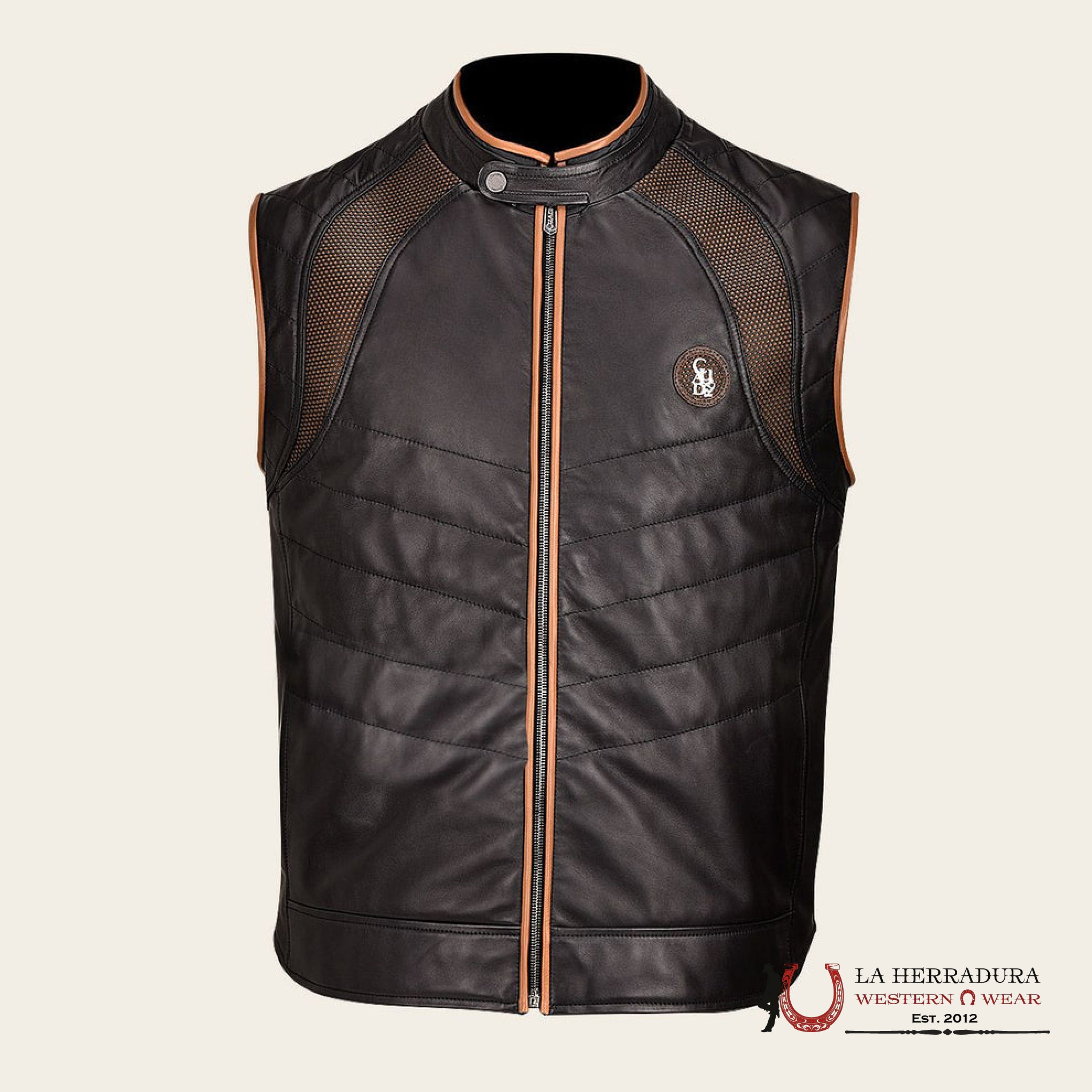 CUADRA CHALECO BORREGO NEGRO JC190 ROPA HOMBRES