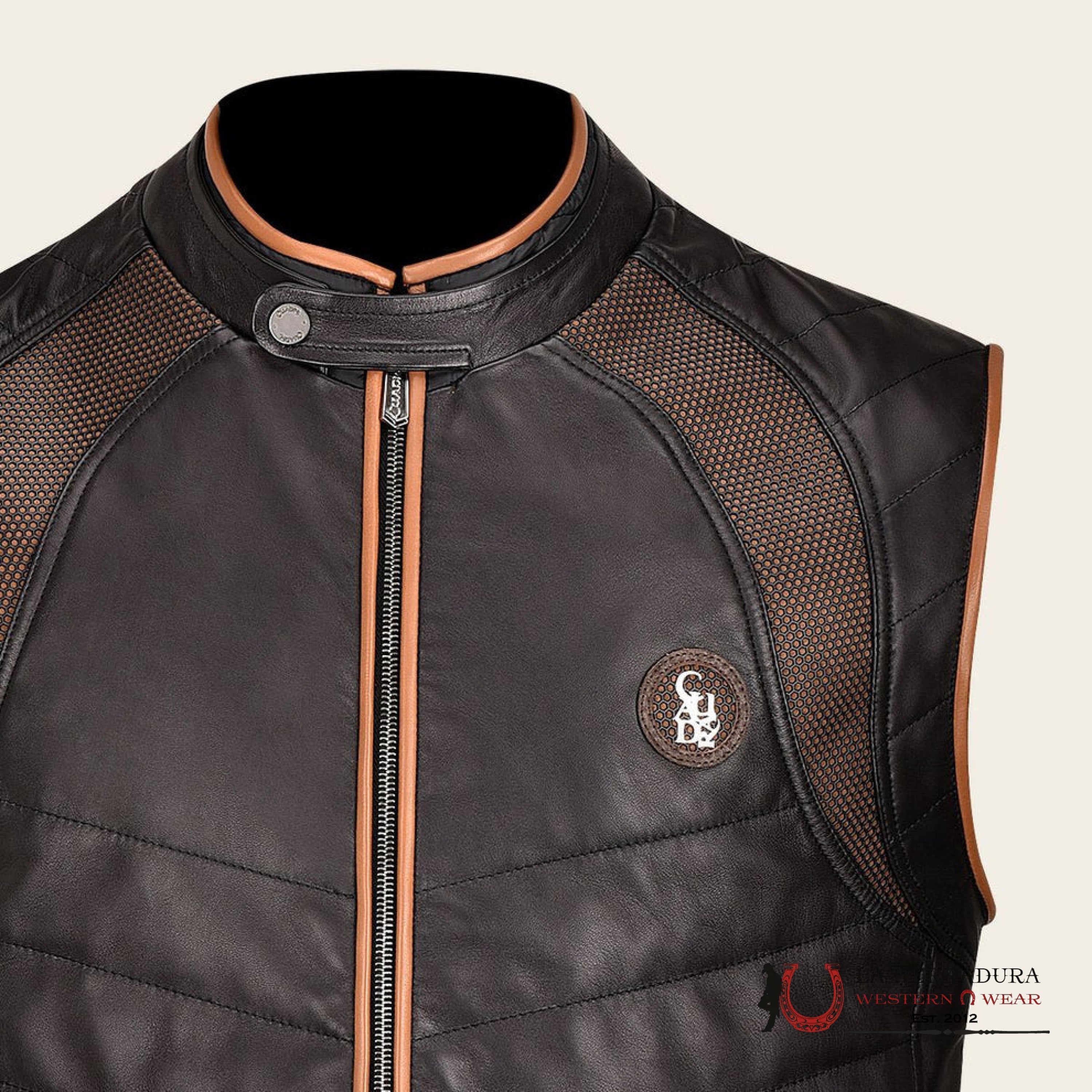 CUADRA CHALECO BORREGO NEGRO JC190 ROPA HOMBRES