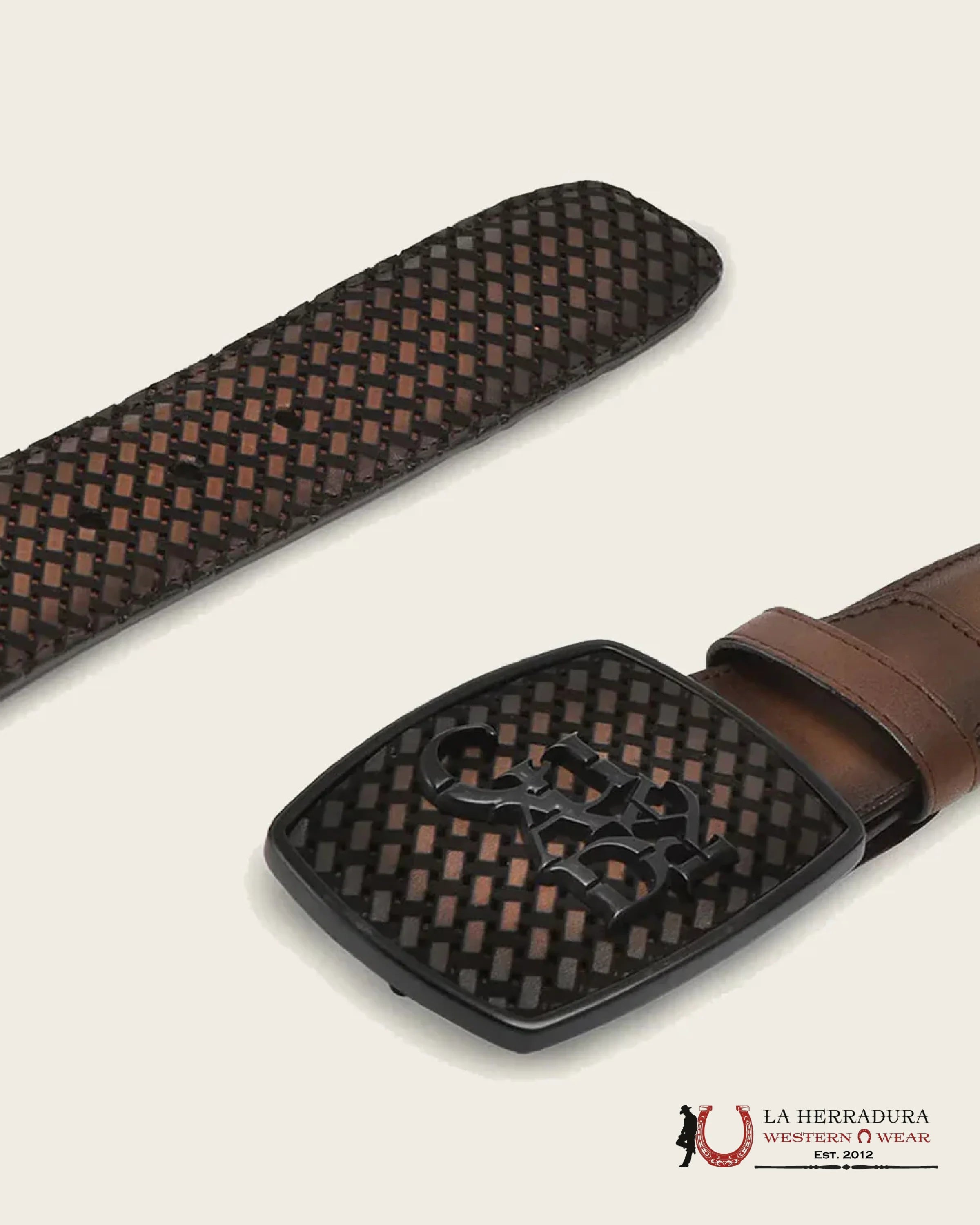 CUADRA Cinto De Res Crust Maple Laser CINTURONES HOMBRES