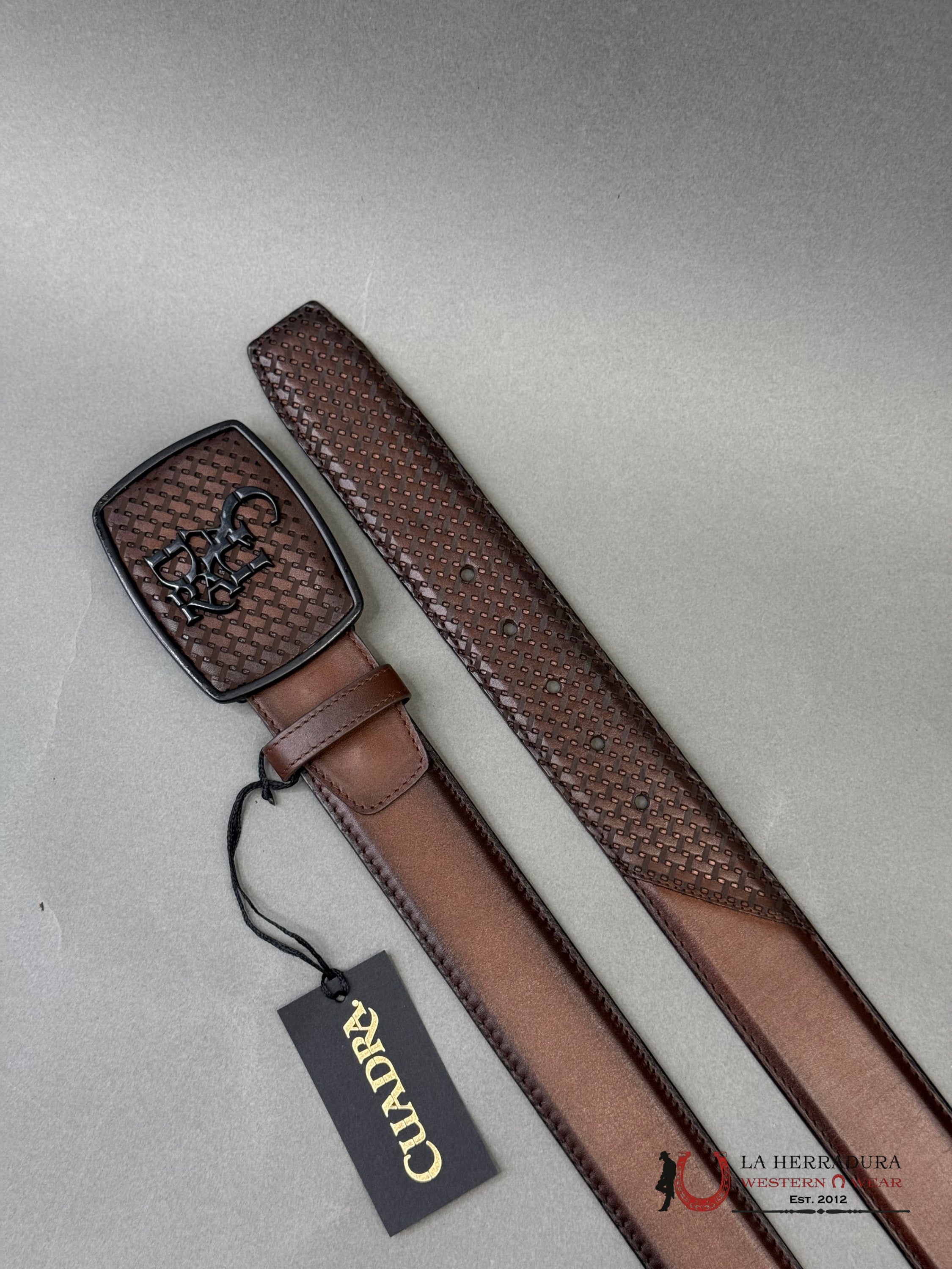 CUADRA Cinto De Res Crust Maple Laser CINTURONES HOMBRES