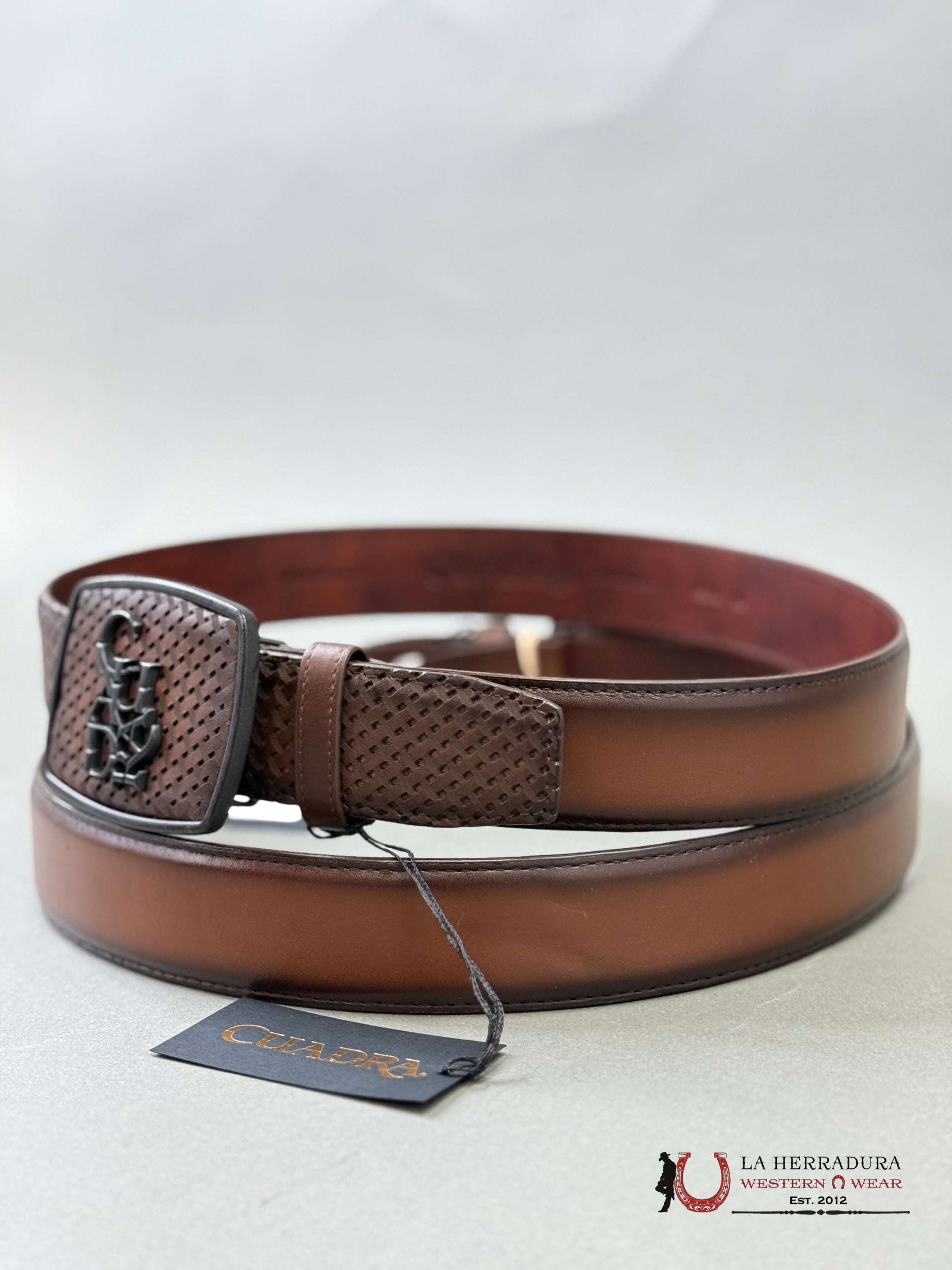 CUADRA Cinto De Res Crust Maple Laser CINTURONES HOMBRES