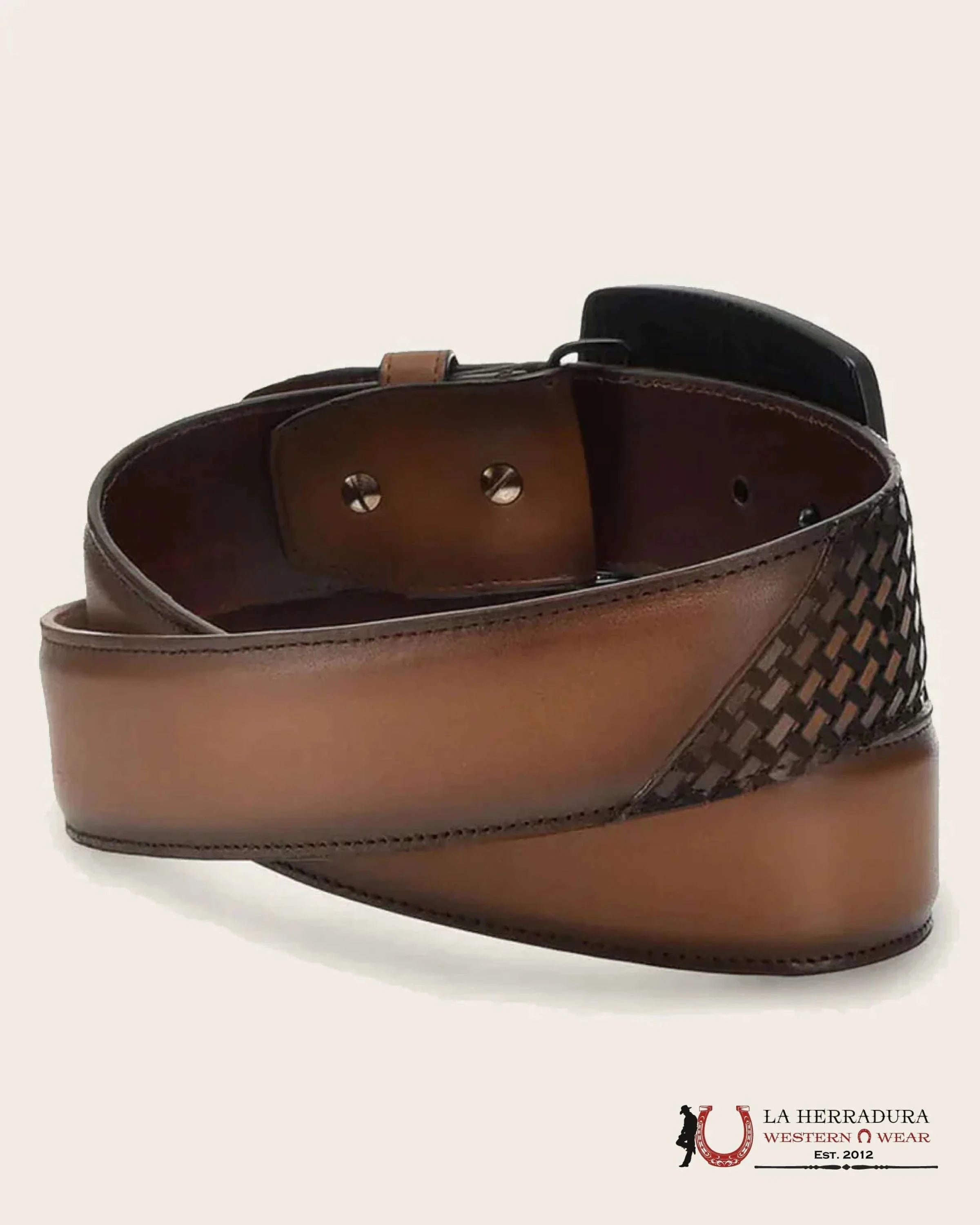 CUADRA Cinto De Res Crust Maple Laser CINTURONES HOMBRES
