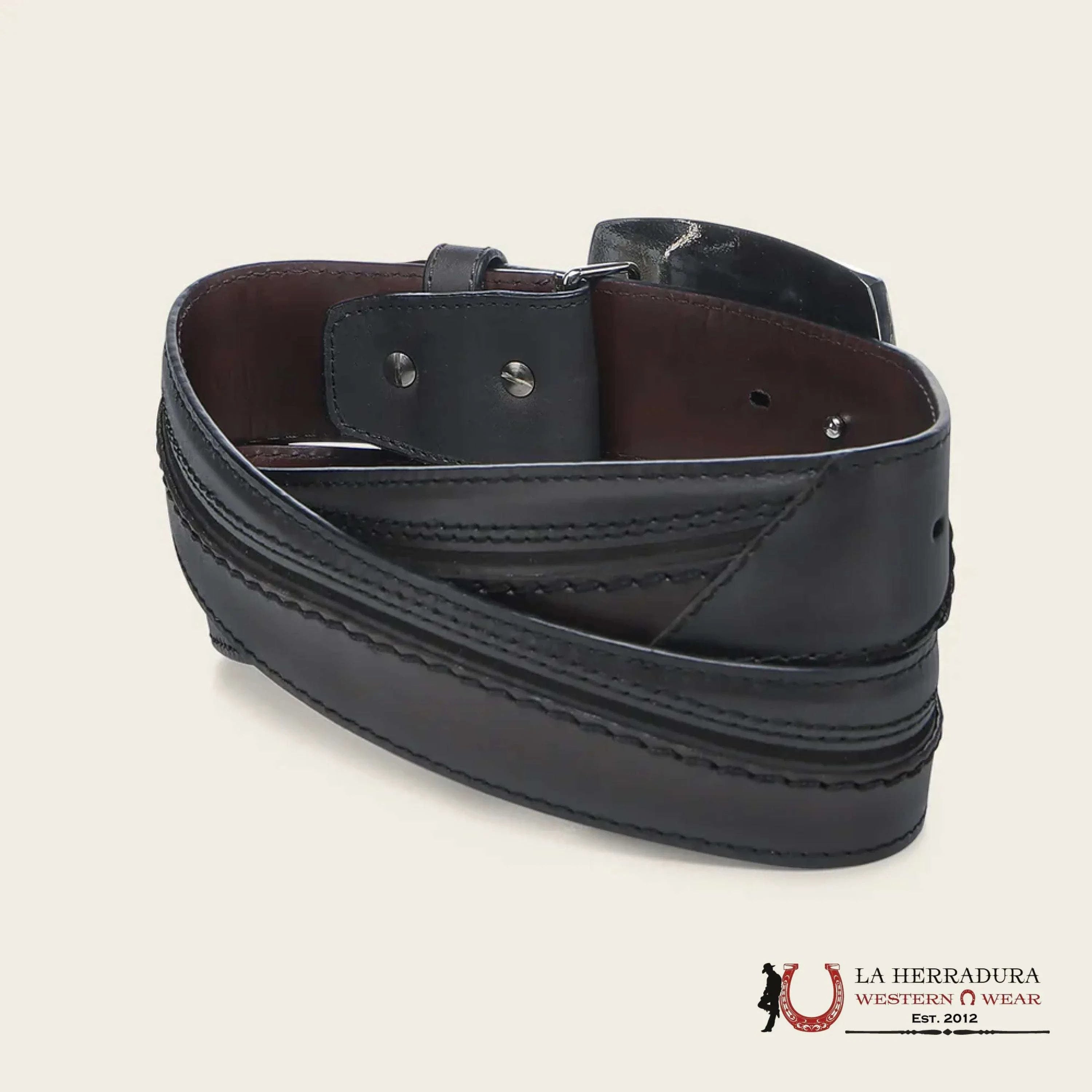 CUADRA Cinto De Res Toro Cuello Café CINTURONES HOMBRES