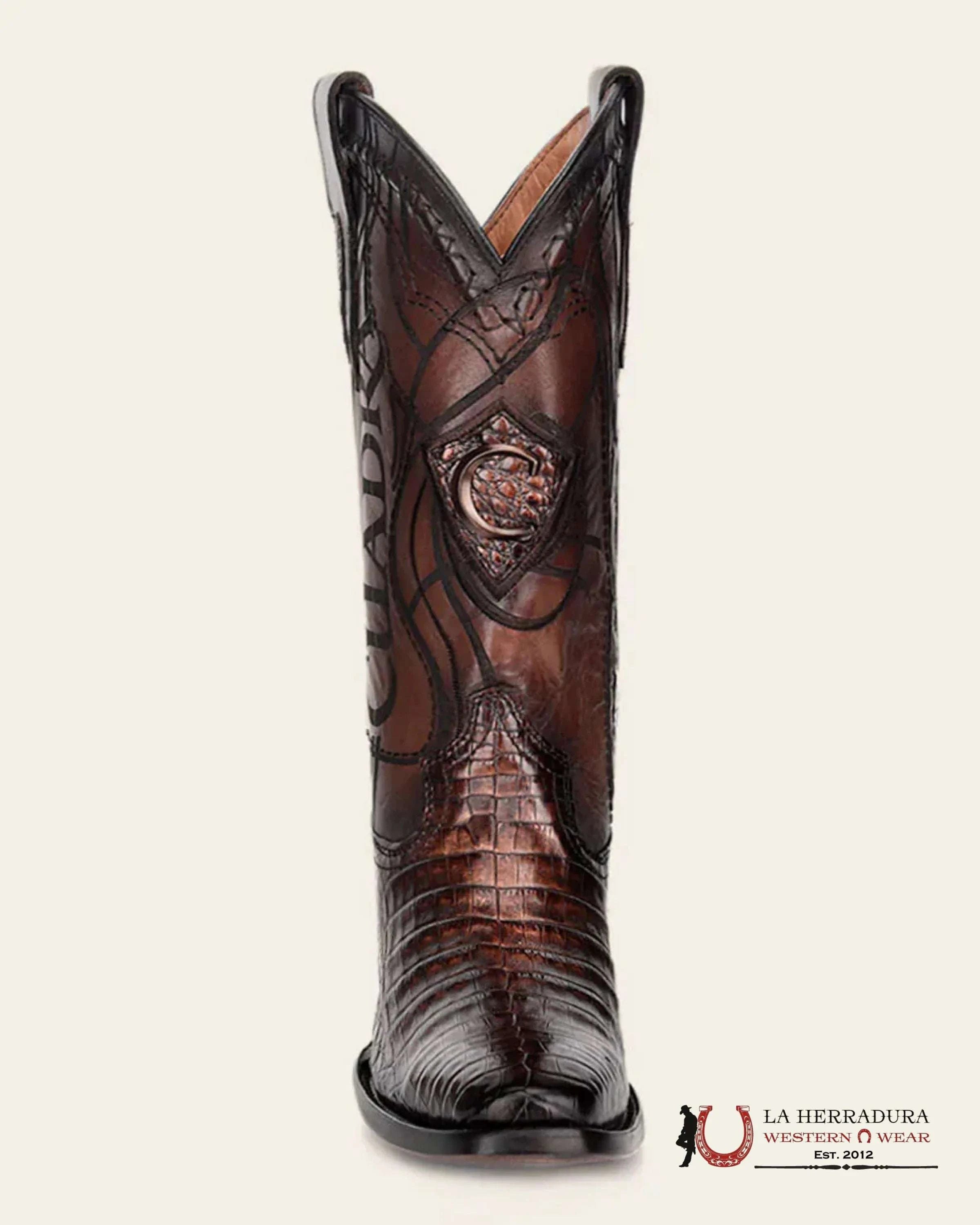 CUADRA BOOT FUSCUS BELLY PARIS BROWN FRENCH TOE CU376 BOTAS HOMBRES