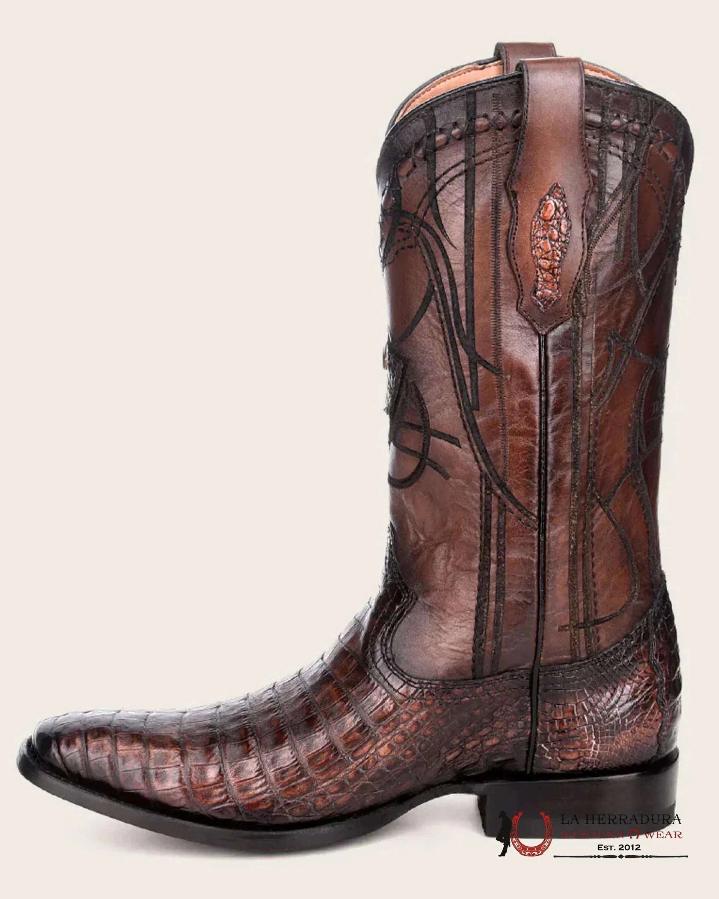 CUADRA BOOT FUSCUS BELLY PARIS BROWN FRENCH TOE CU376 BOTAS HOMBRES