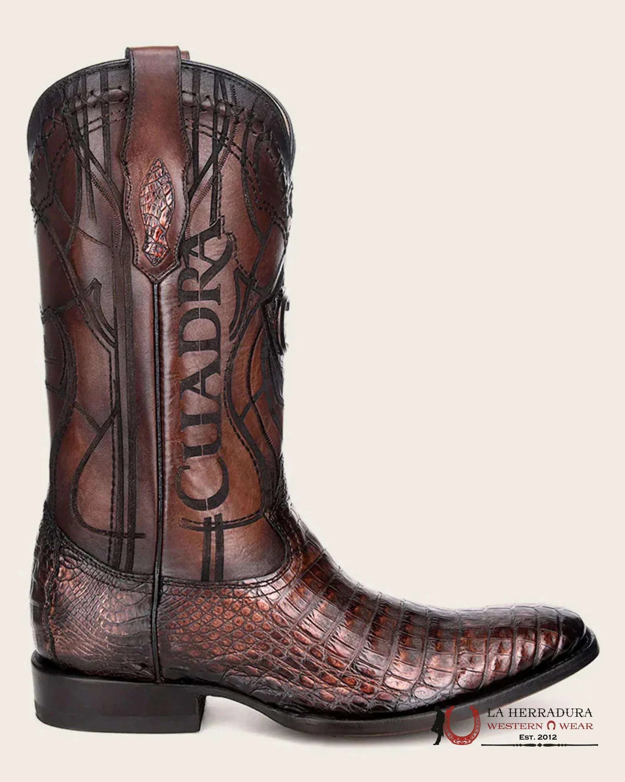 CUADRA BOOT FUSCUS BELLY PARIS BROWN FRENCH TOE CU376 BOTAS HOMBRES