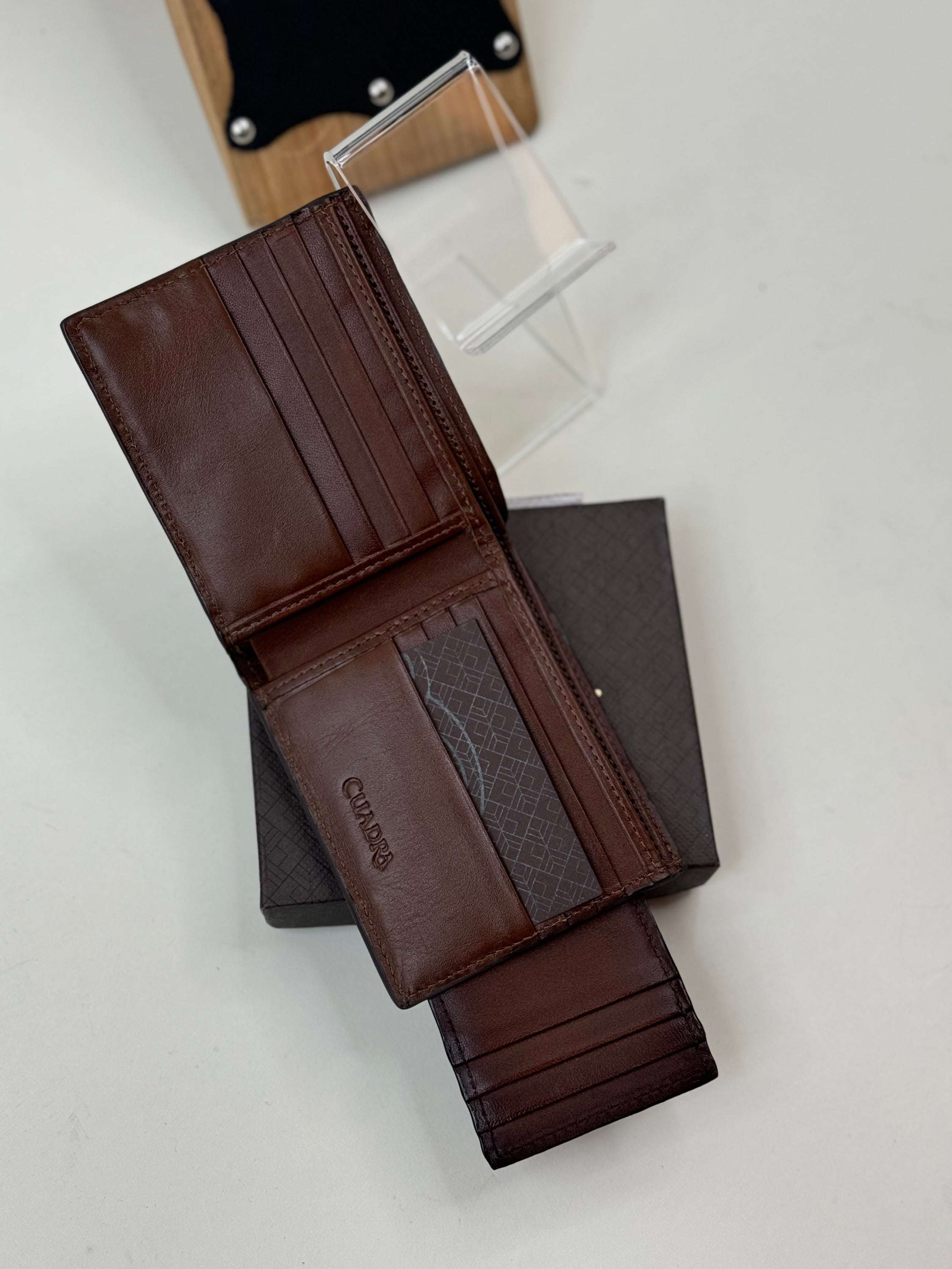 Cuadra Exotic Elephant Brown Wallet Accesorios
