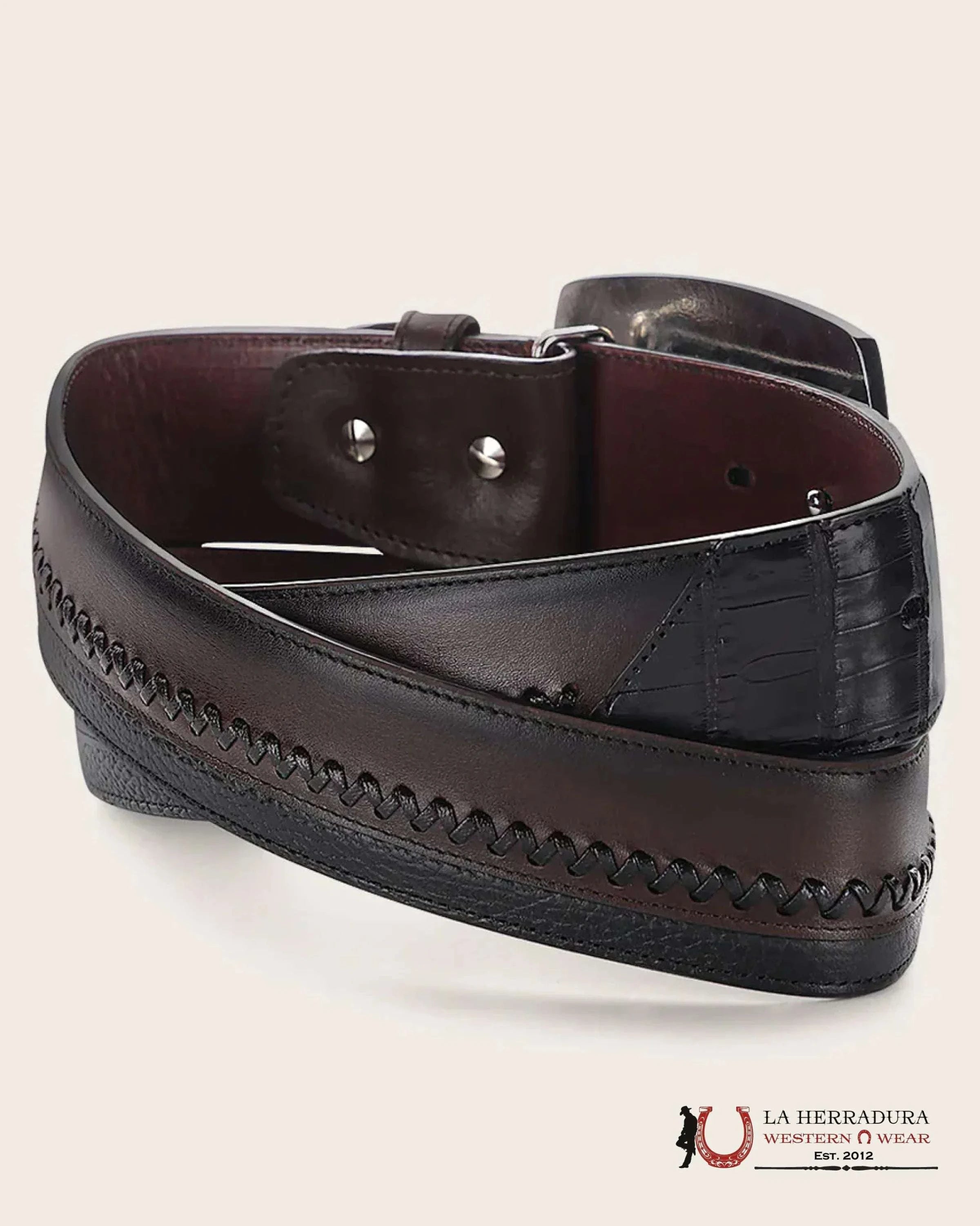 CUADRA FUCUS COL BE PLUNG CAIMAN BELT CINTURONES HOMBRES