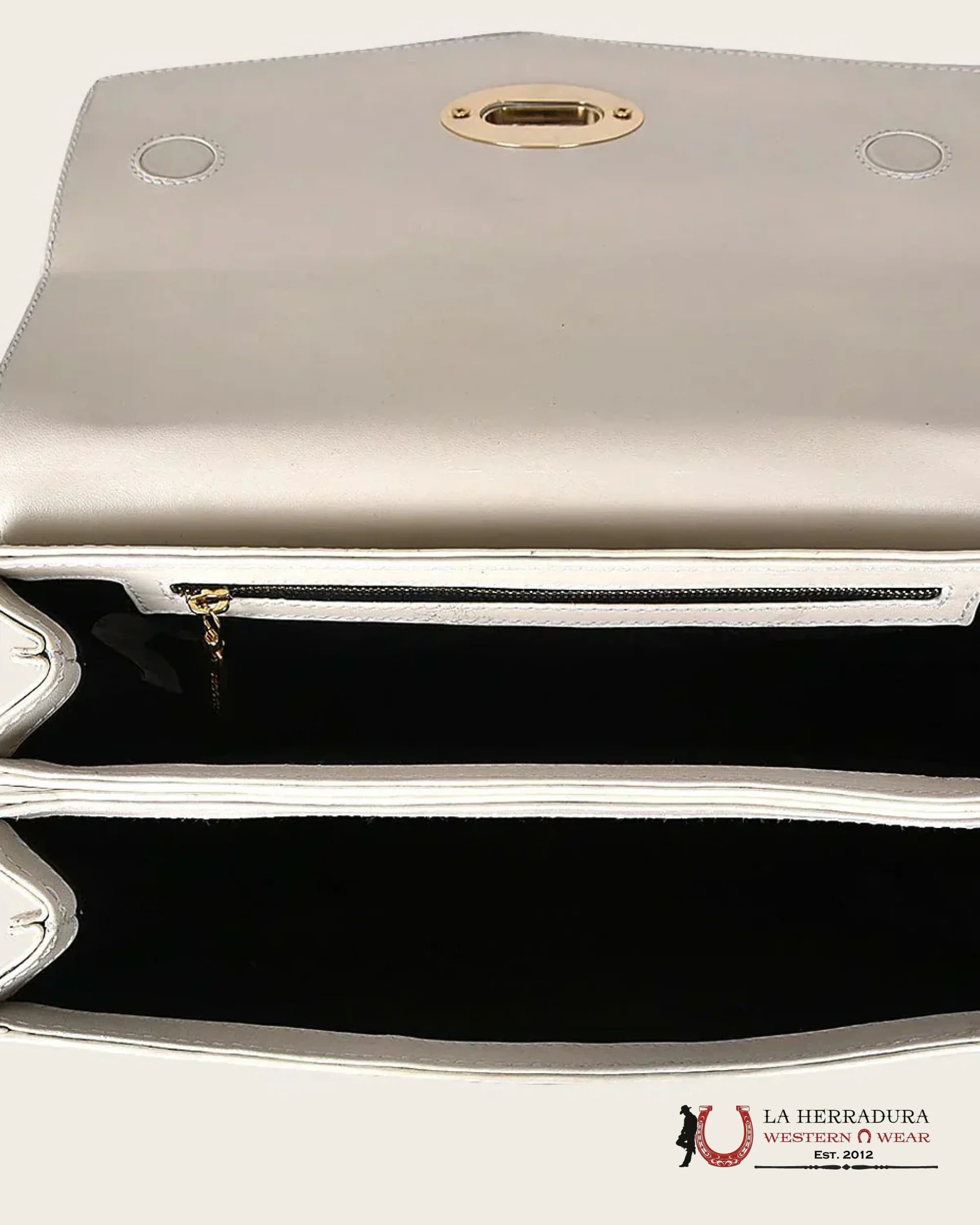 Cuadra Hand Bag Python Plunge Natural Stud Ropa Mujeres