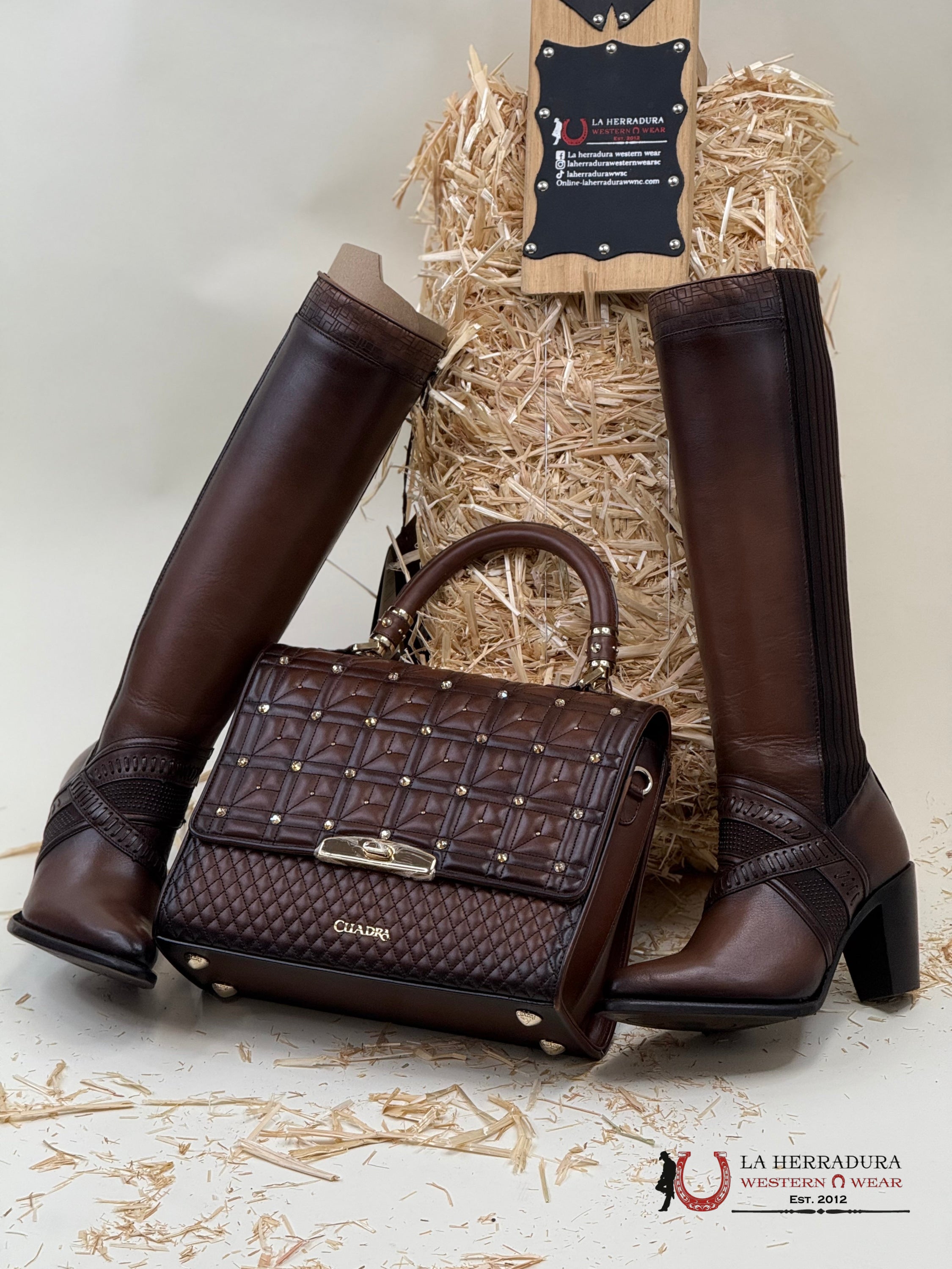 Cuadra Honey Hand Bag Res Azteca Miel Crystals Ropa Mujeres