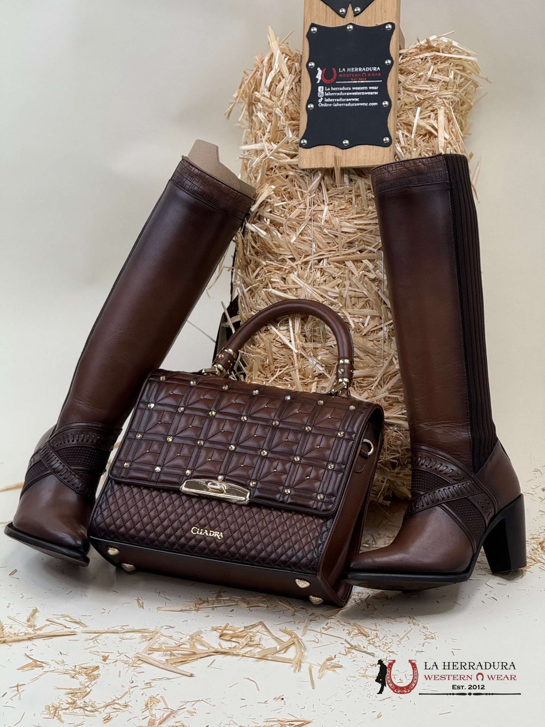 Cuadra Honey Hand Bag Res Azteca Miel Crystals Ropa Mujeres