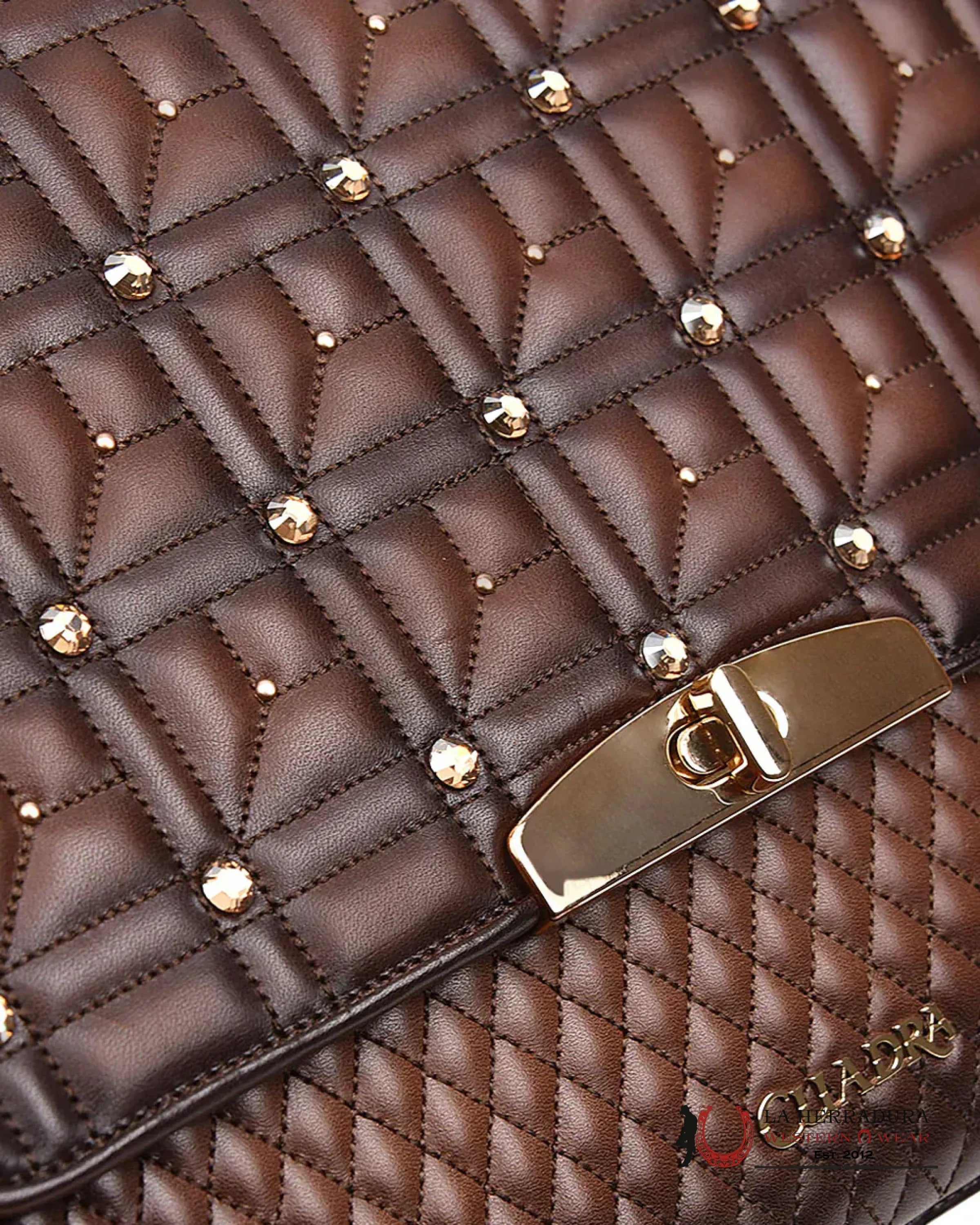 Cuadra Honey Hand Bag Res Azteca Miel Crystals Ropa Mujeres