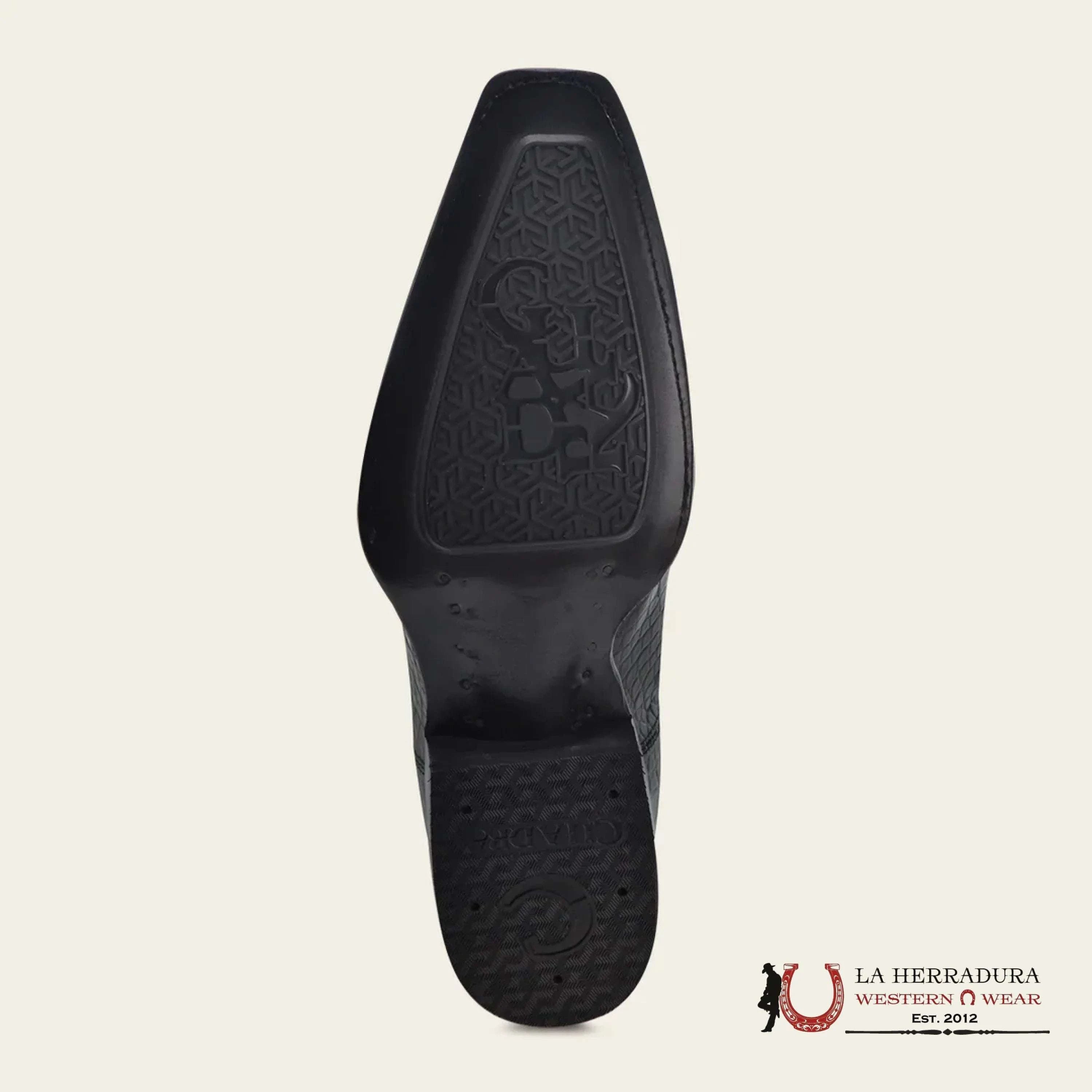 Cuadra Imperio Boots Aligator Limited Edition Black Narrow Botas Hombres