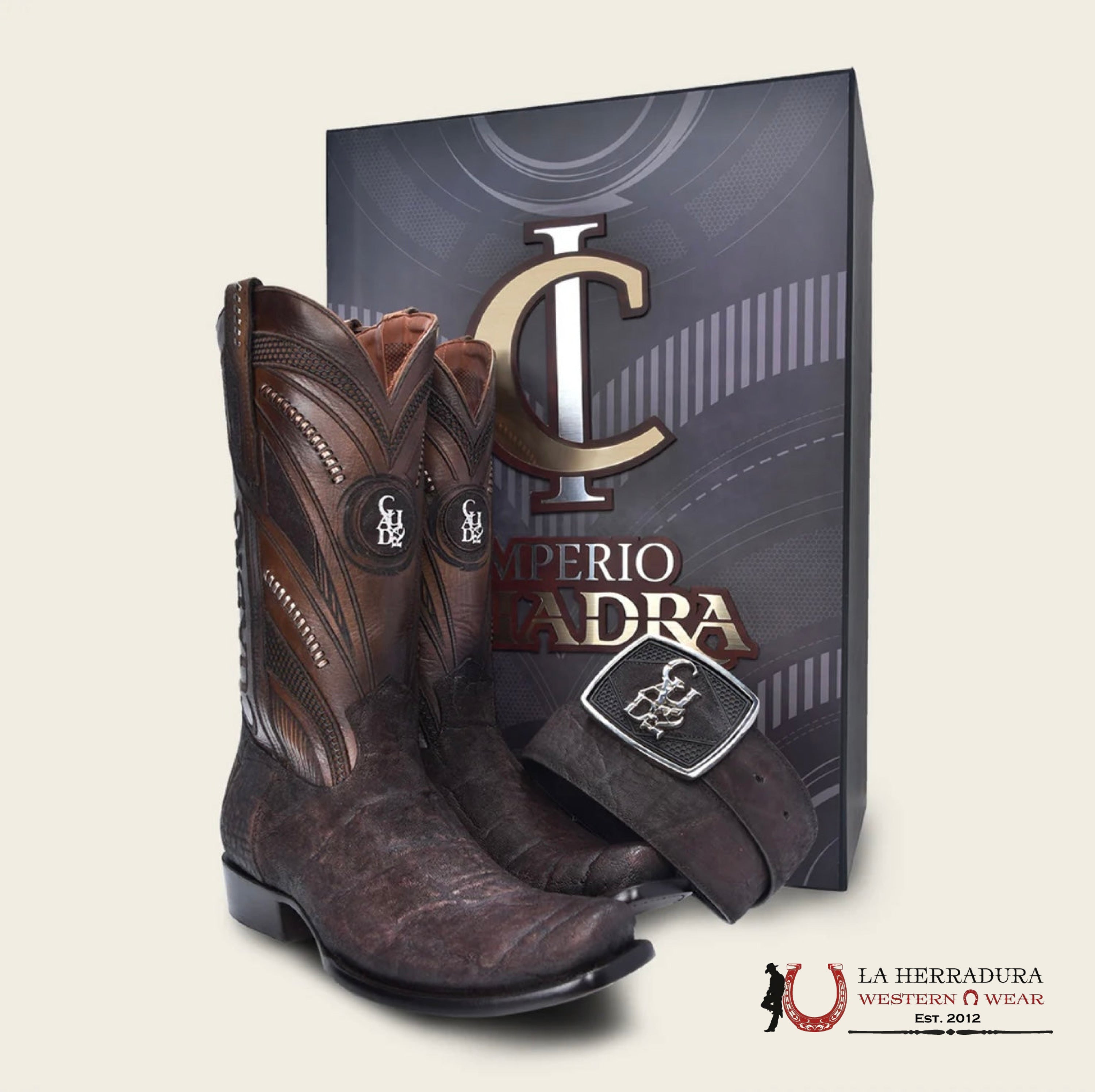 Cuadra Imperio Boots Elephant Limited Edition Brown Narrow Botas Hombres