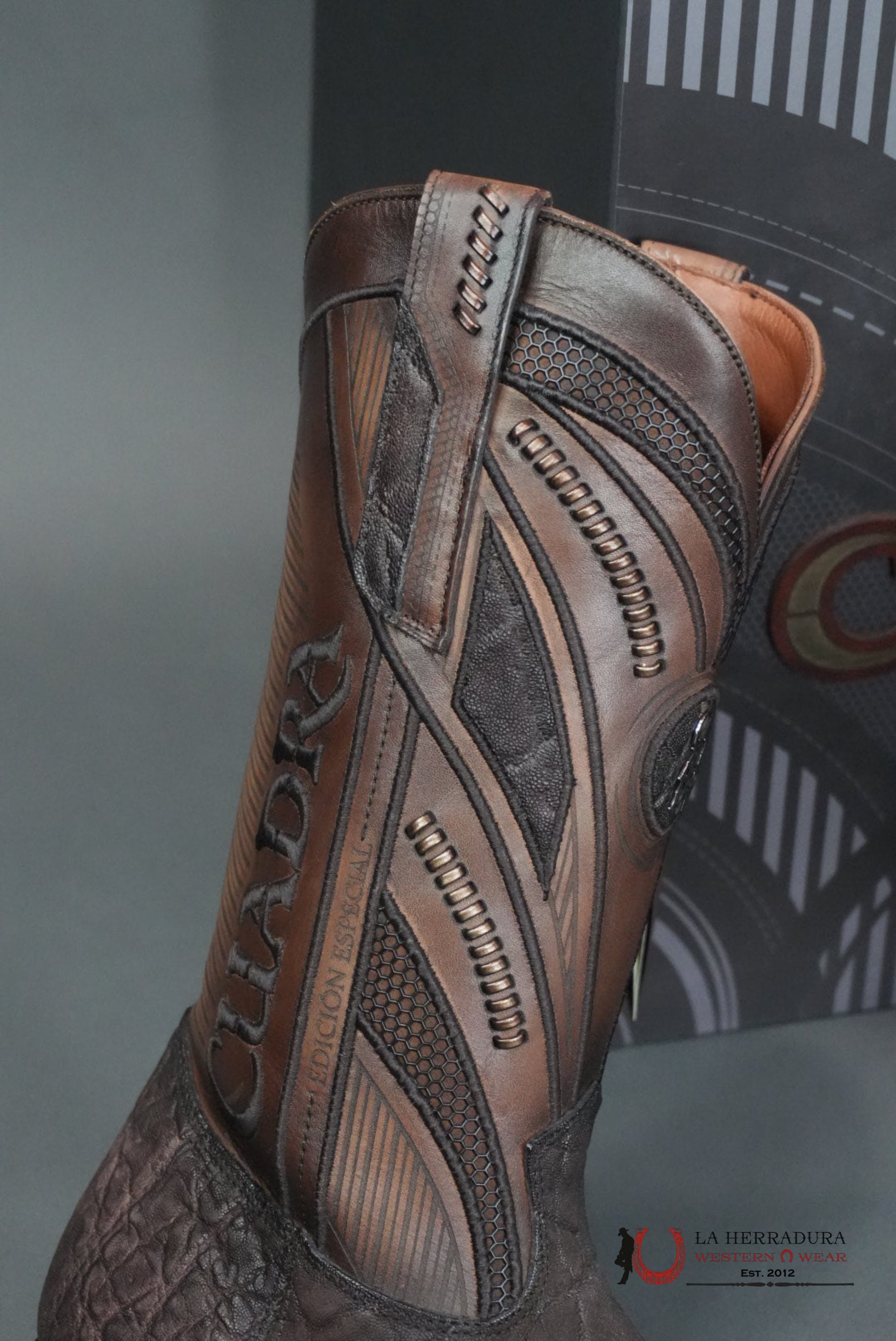 CUADRA IMPERIO BOOTS ELEPHANT LIMITED EDITION BROWN NARROW BOTAS HOMBRES