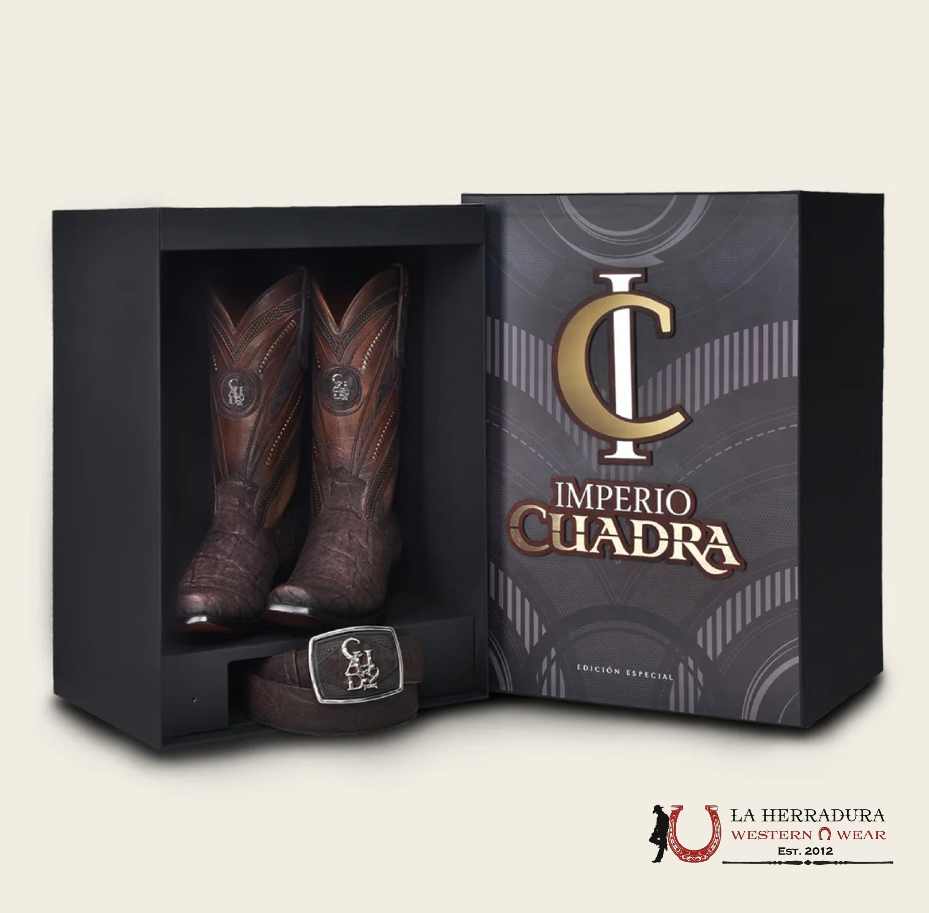 Cuadra Imperio Boots Elephant Limited Edition Brown Narrow Botas Hombres