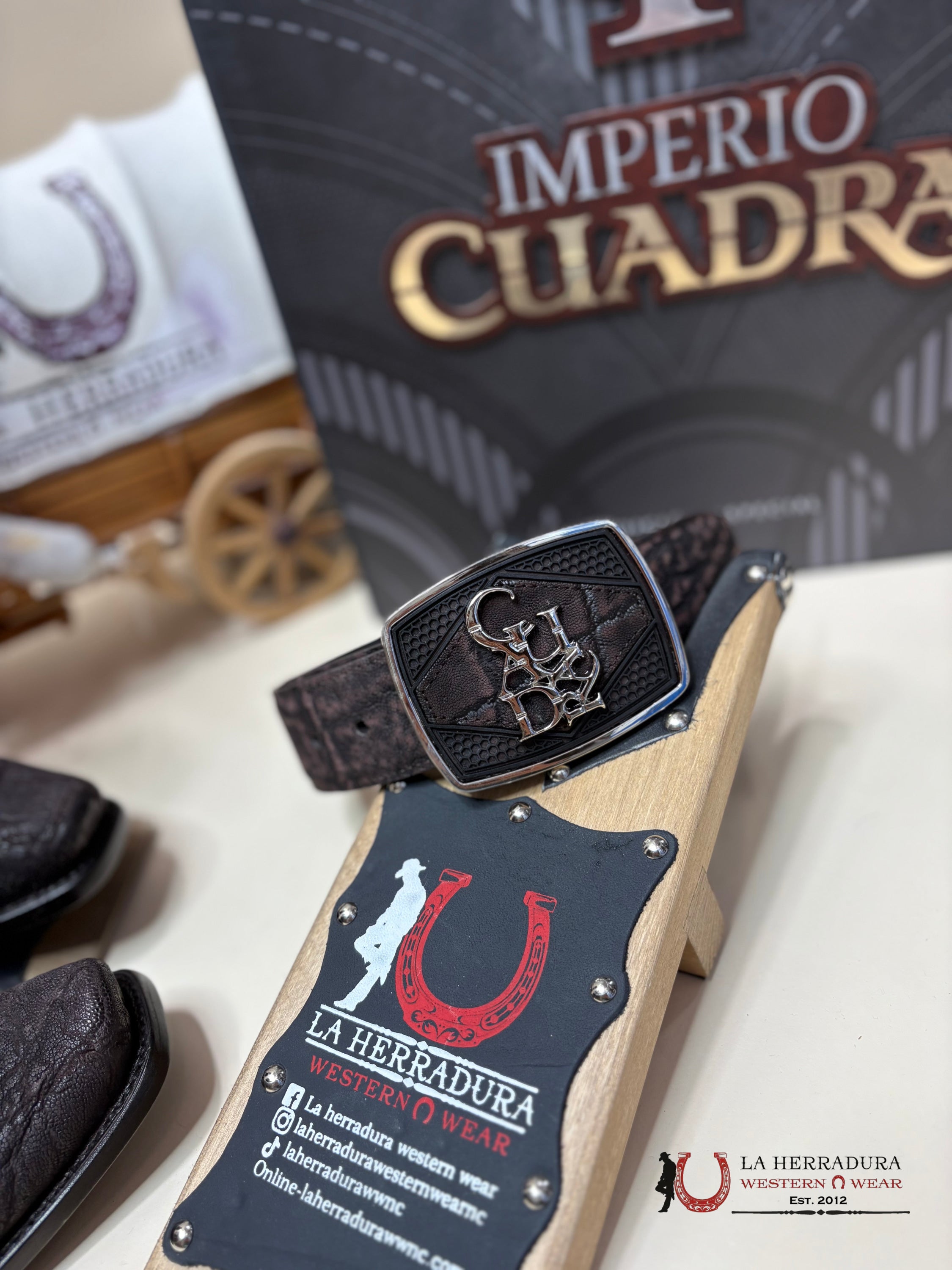 Cuadra Imperio Boots Elephant Limited Edition Brown Narrow Botas Hombres