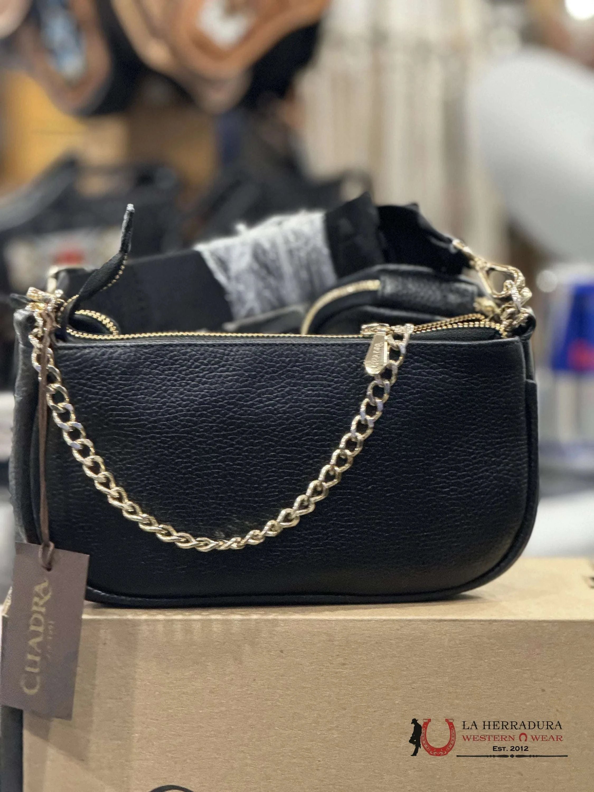 Cuadra Mantarraya Black Stingrey 3In1 Zipper Bag Ropa Mujeres