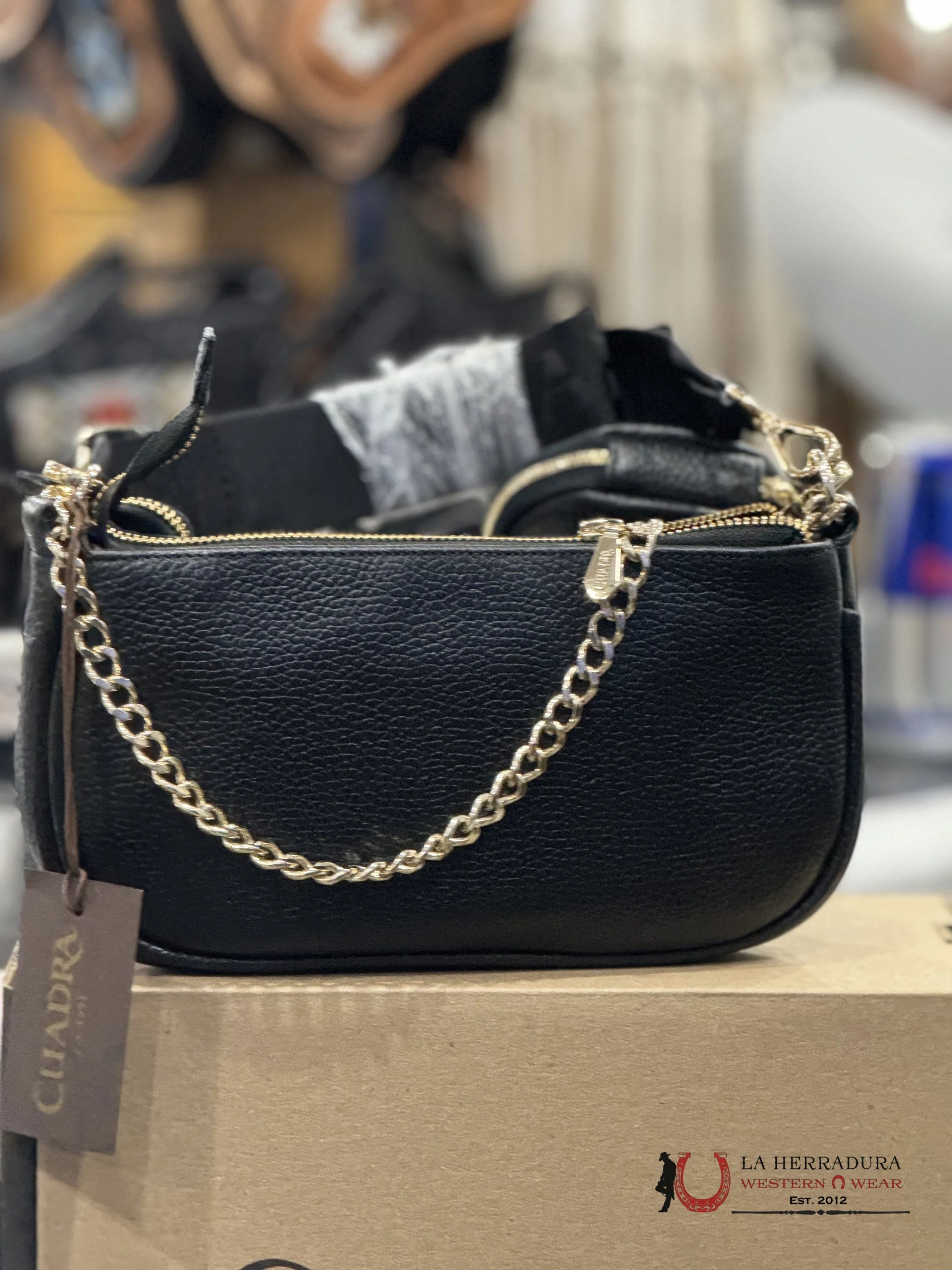 Cuadra Mantarraya Black Stingrey 3In1 Zipper Bag Ropa Mujeres