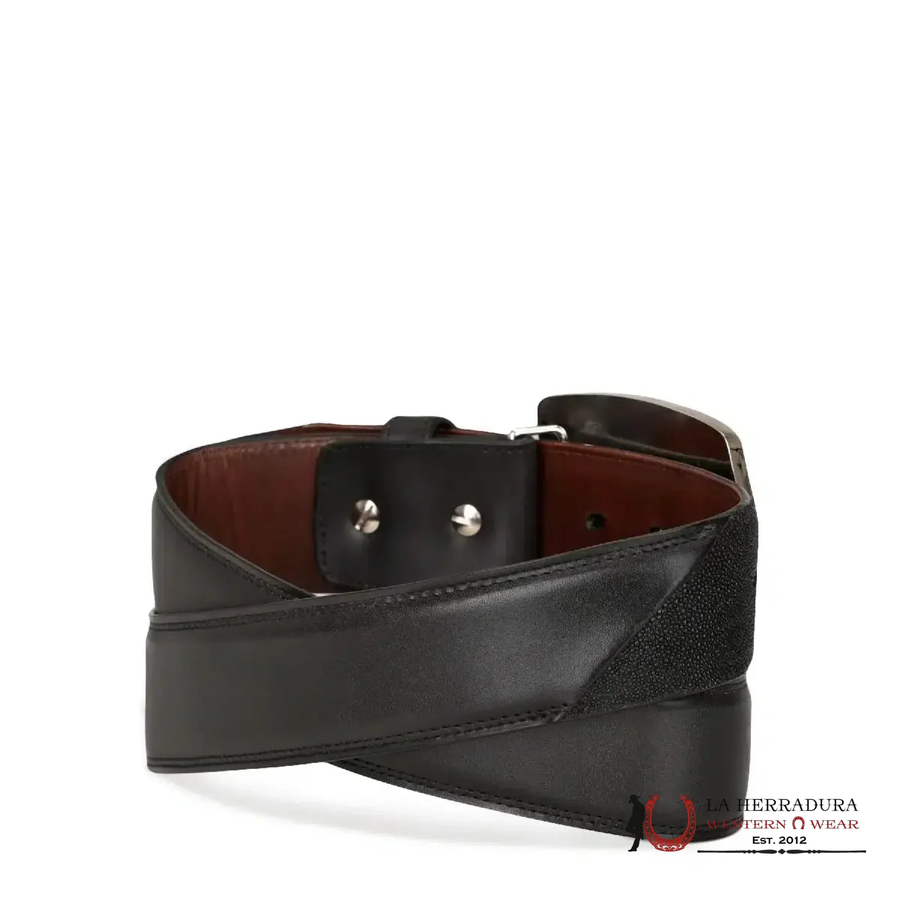 CUADRA MANTARRAYA NEGRO BELT BC315 CINTURONES HOMBRES