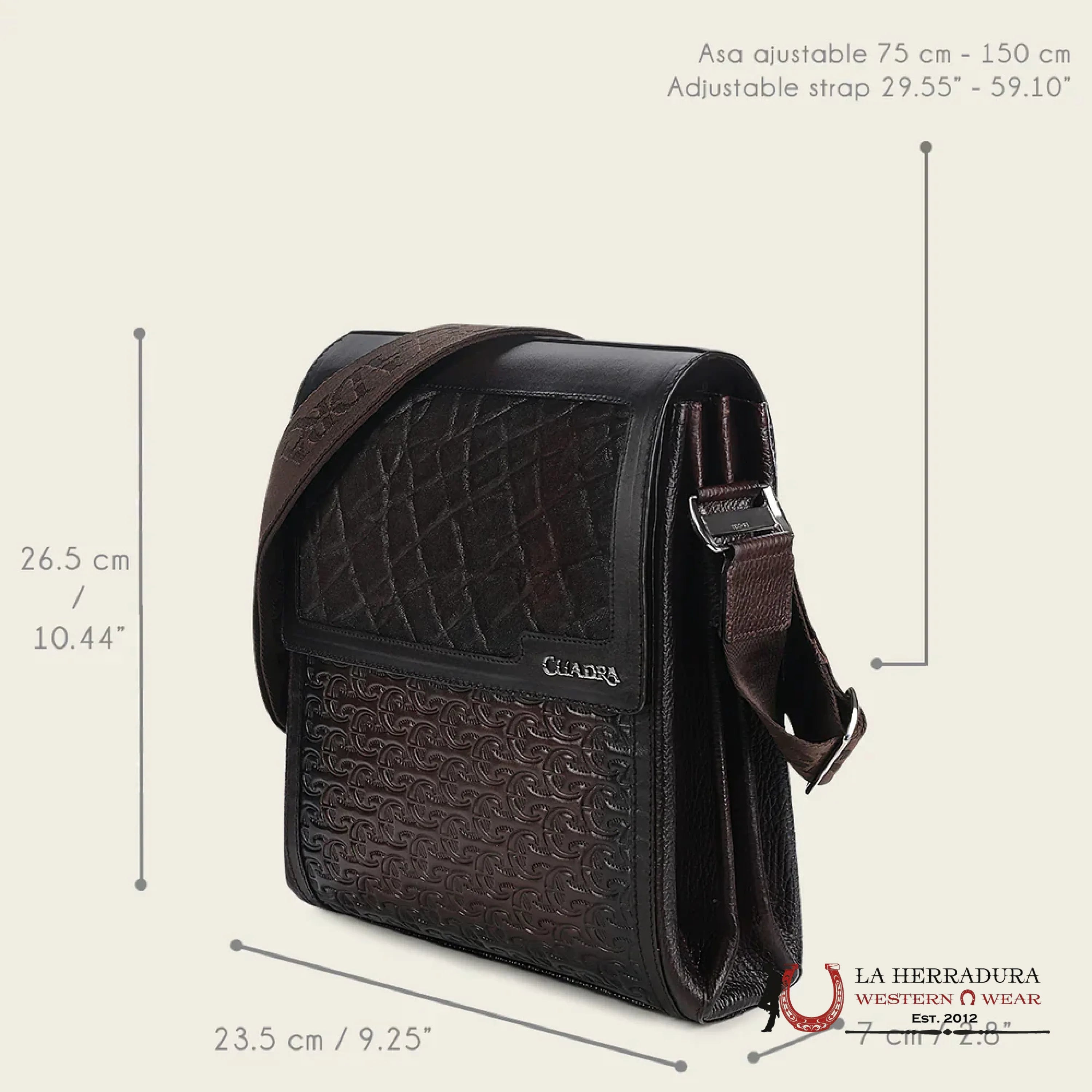 CUADRA MENS BOLSO FUSCUS COLA ALMENDRA CU644 ACCESORIOS