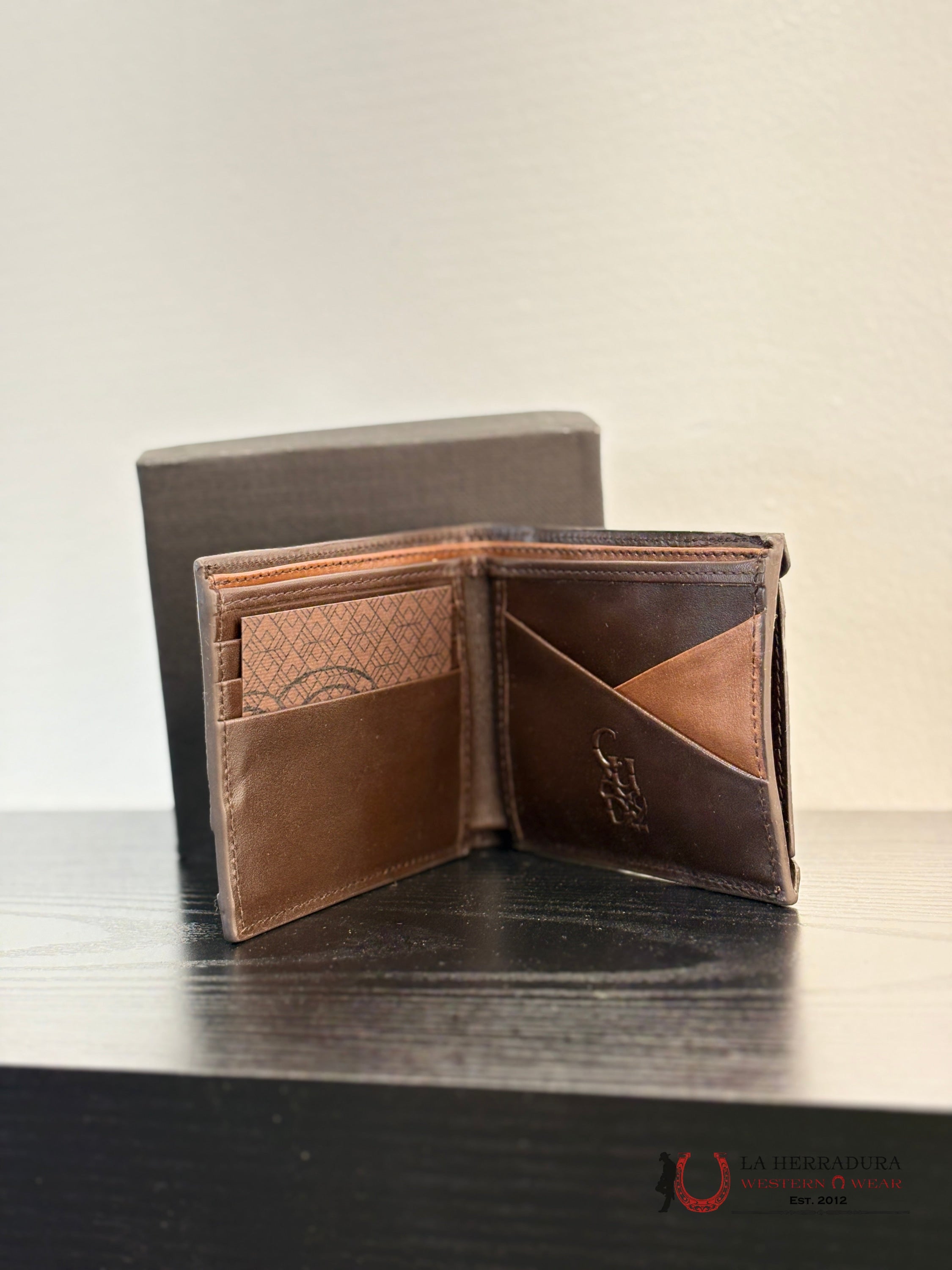 CUADRA MENS ELEFANTE CAFE WALLET- DU615 ACCESORIOS