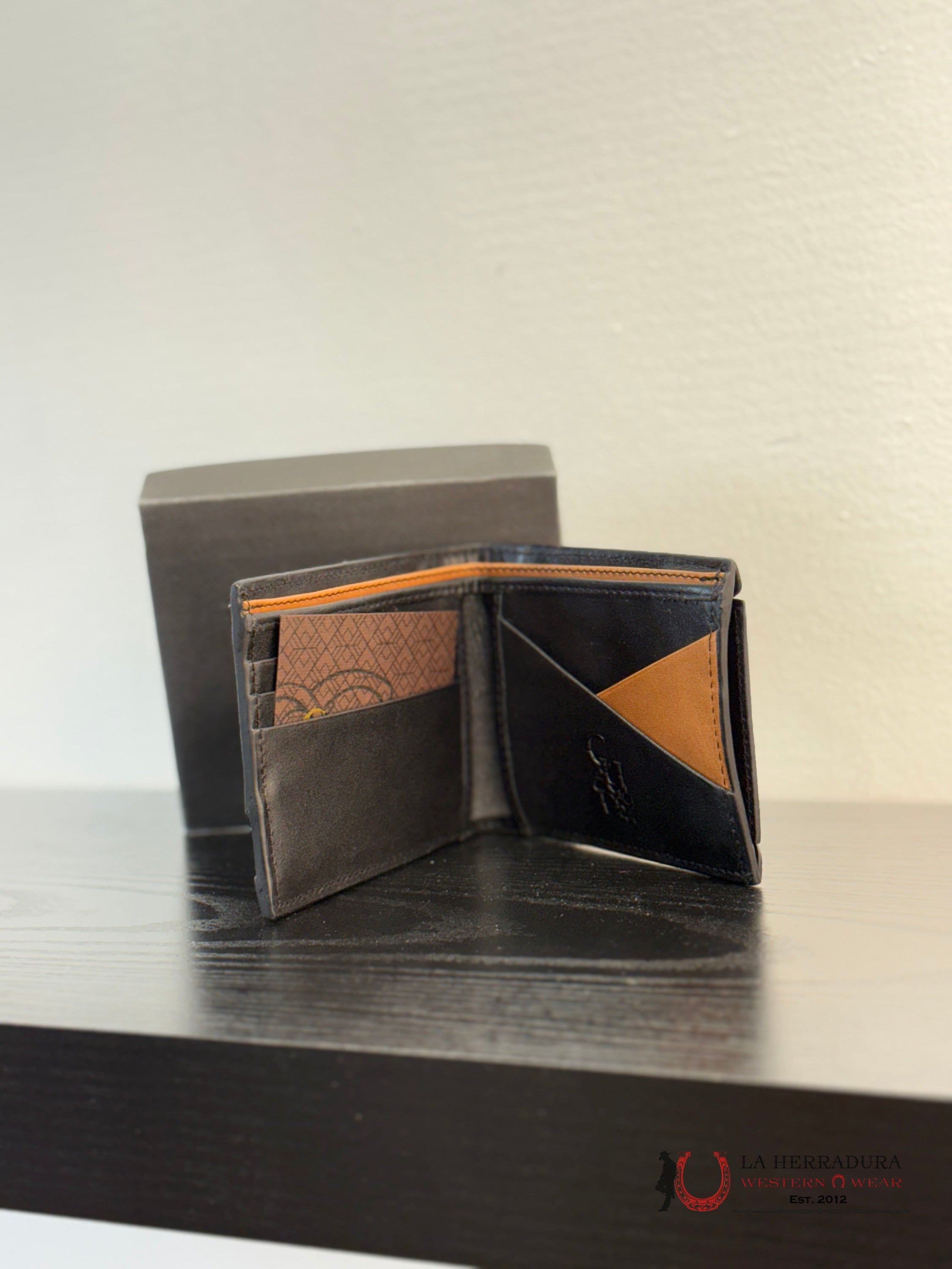 CUADRA MENS ELEFANTE NEGRO WALLET- DU616 ACCESORIOS