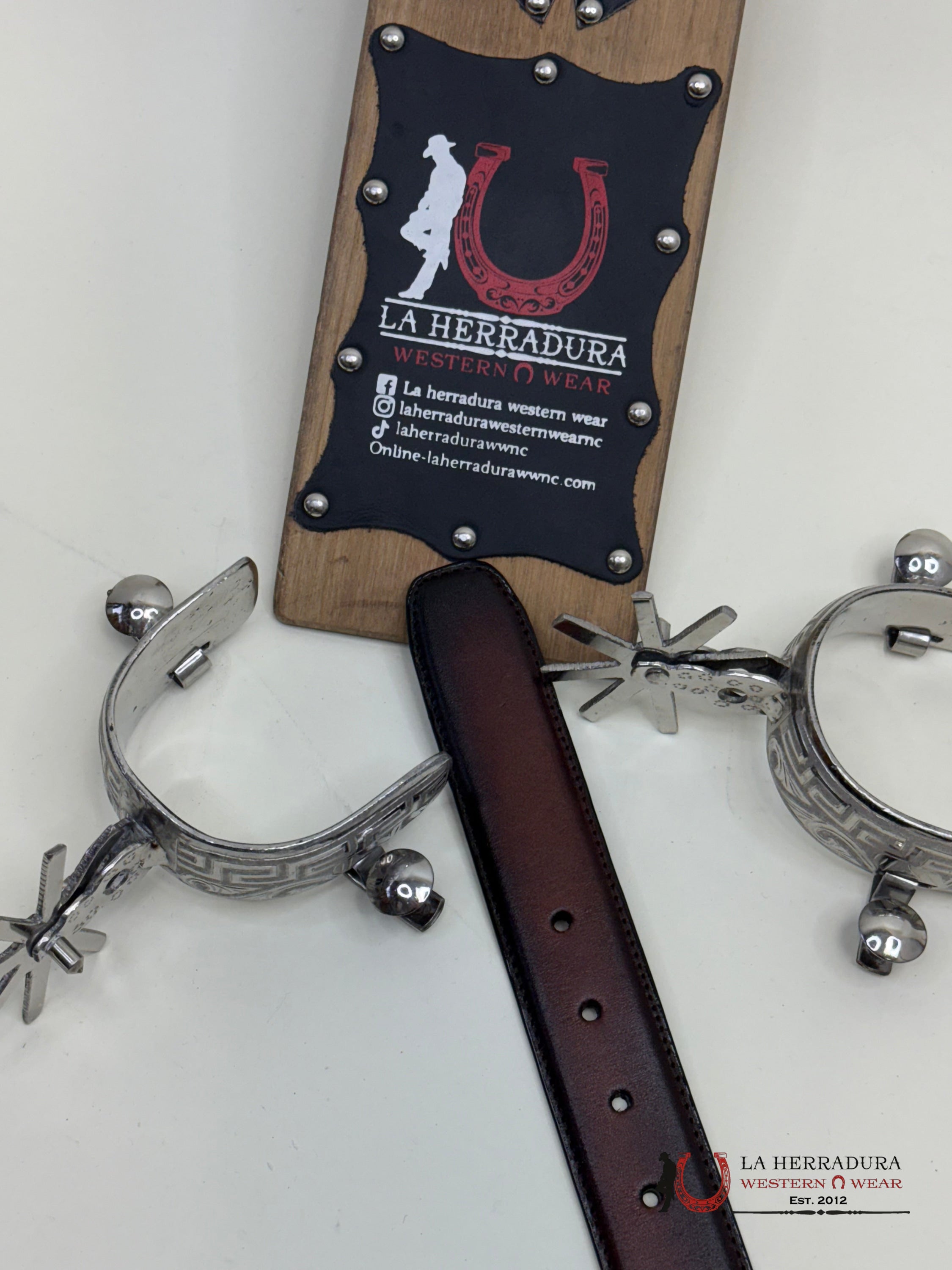 Cuadra Piel Sillero Vasco Chestnut Belt Cinturones Hombres