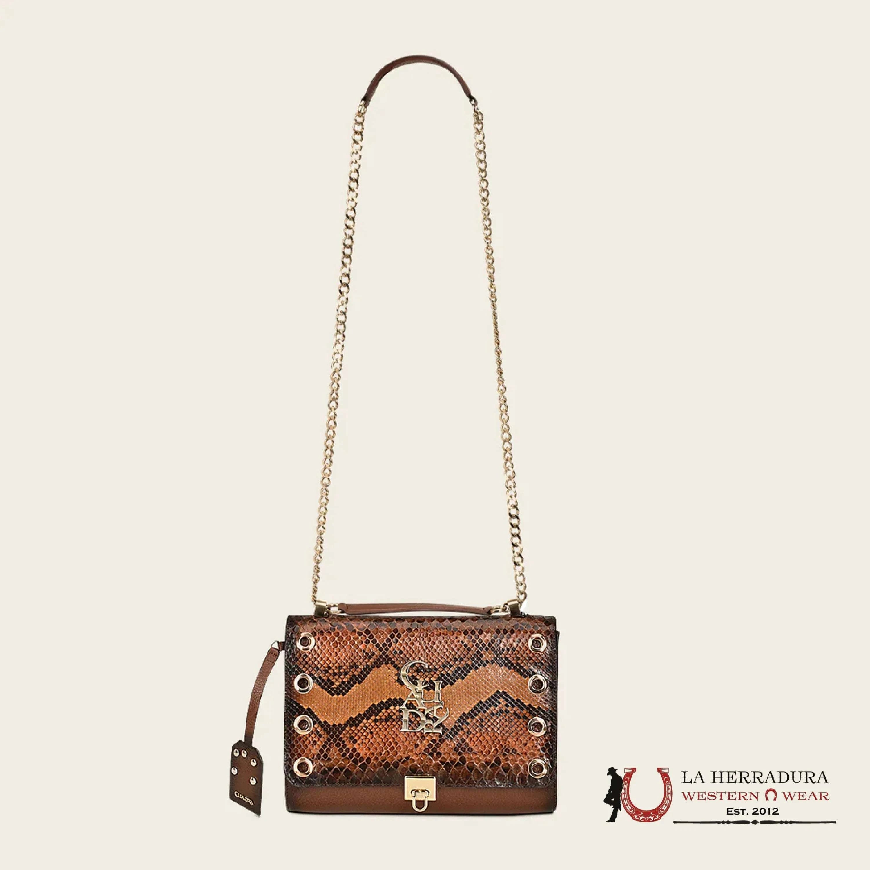 Cuadra Piton Belly Monaco Miel Cross Body Ropa Mujeres