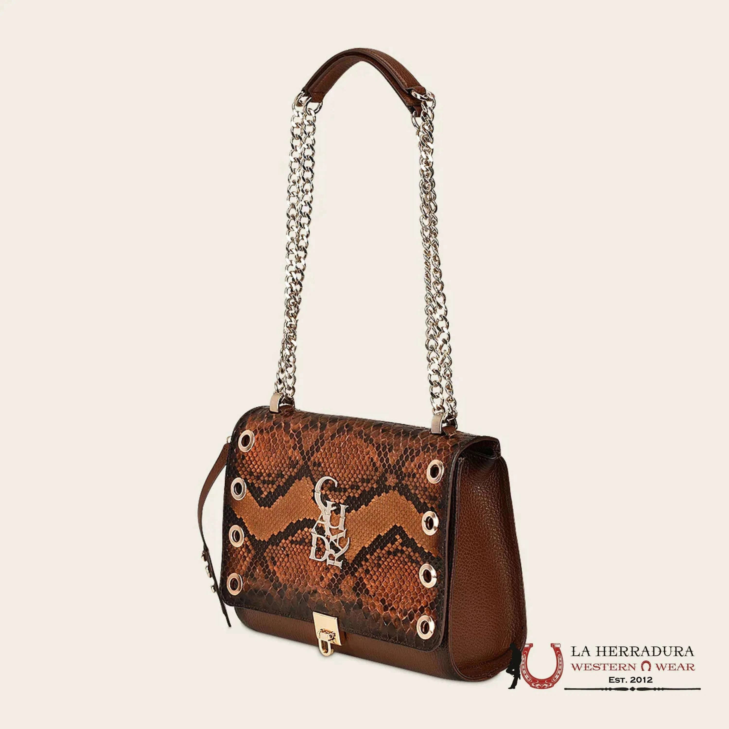 Cuadra Piton Belly Monaco Miel Cross Body Ropa Mujeres