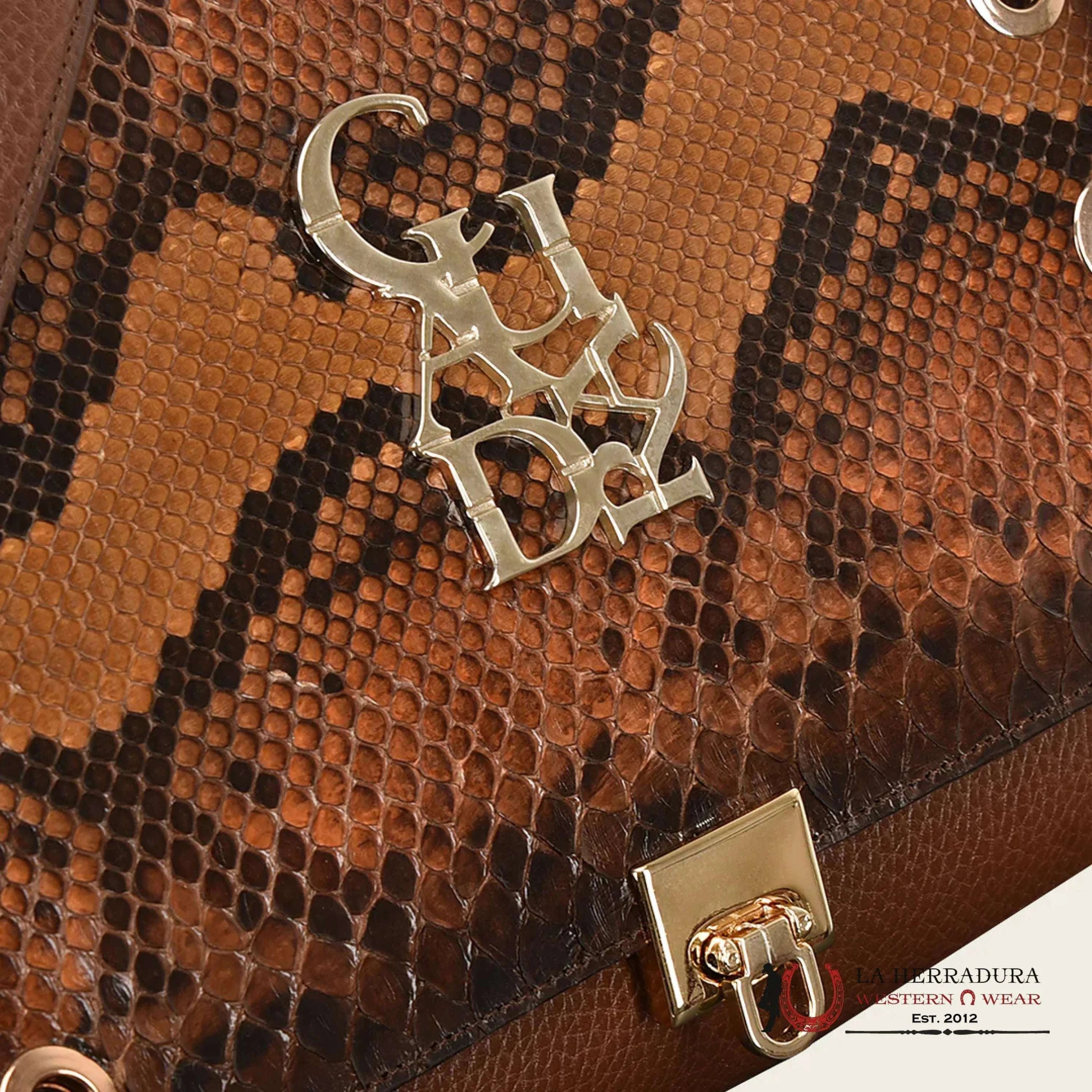 Cuadra Piton Belly Monaco Miel Cross Body Ropa Mujeres