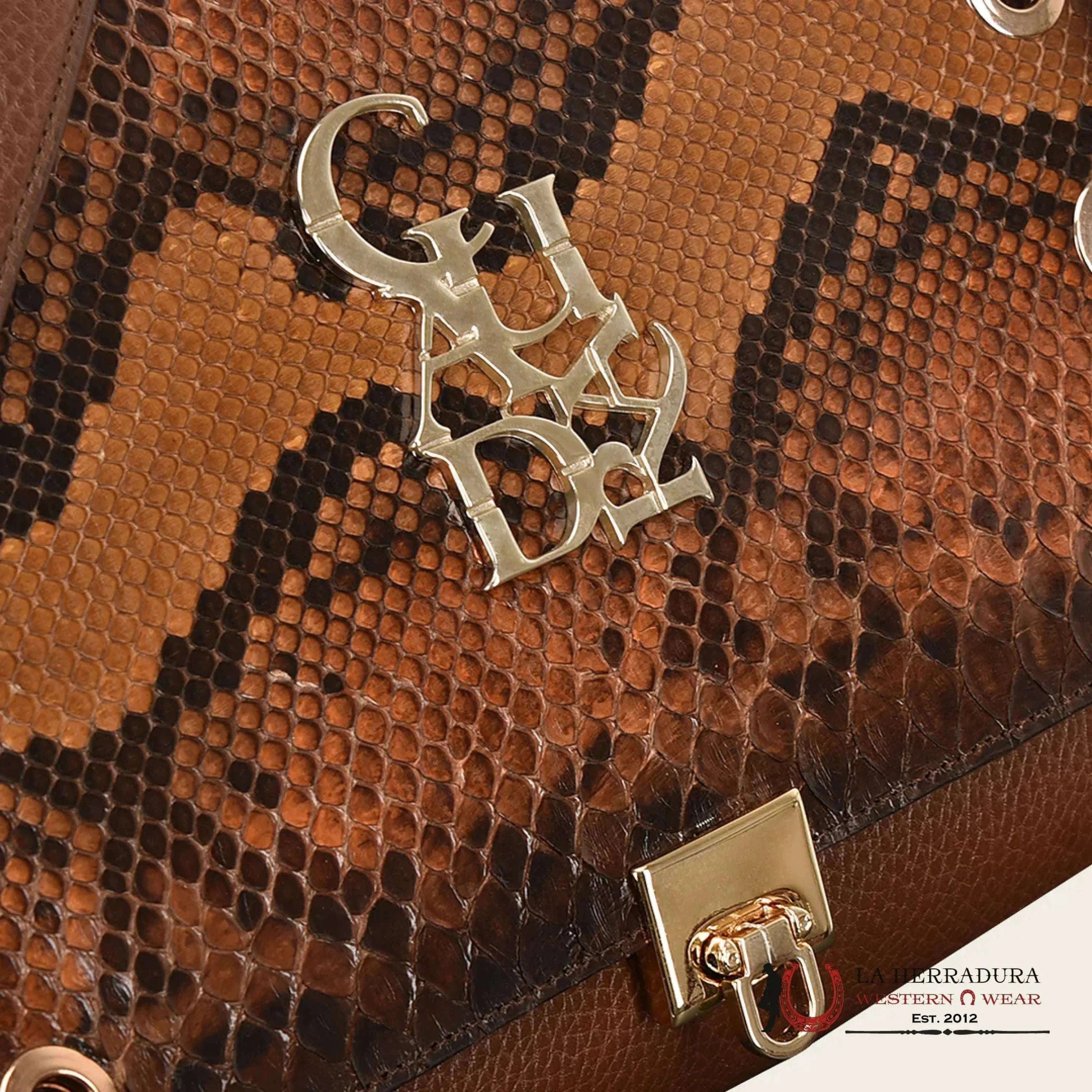 Cuadra Piton Belly Monaco Miel Cross Body Ropa Mujeres
