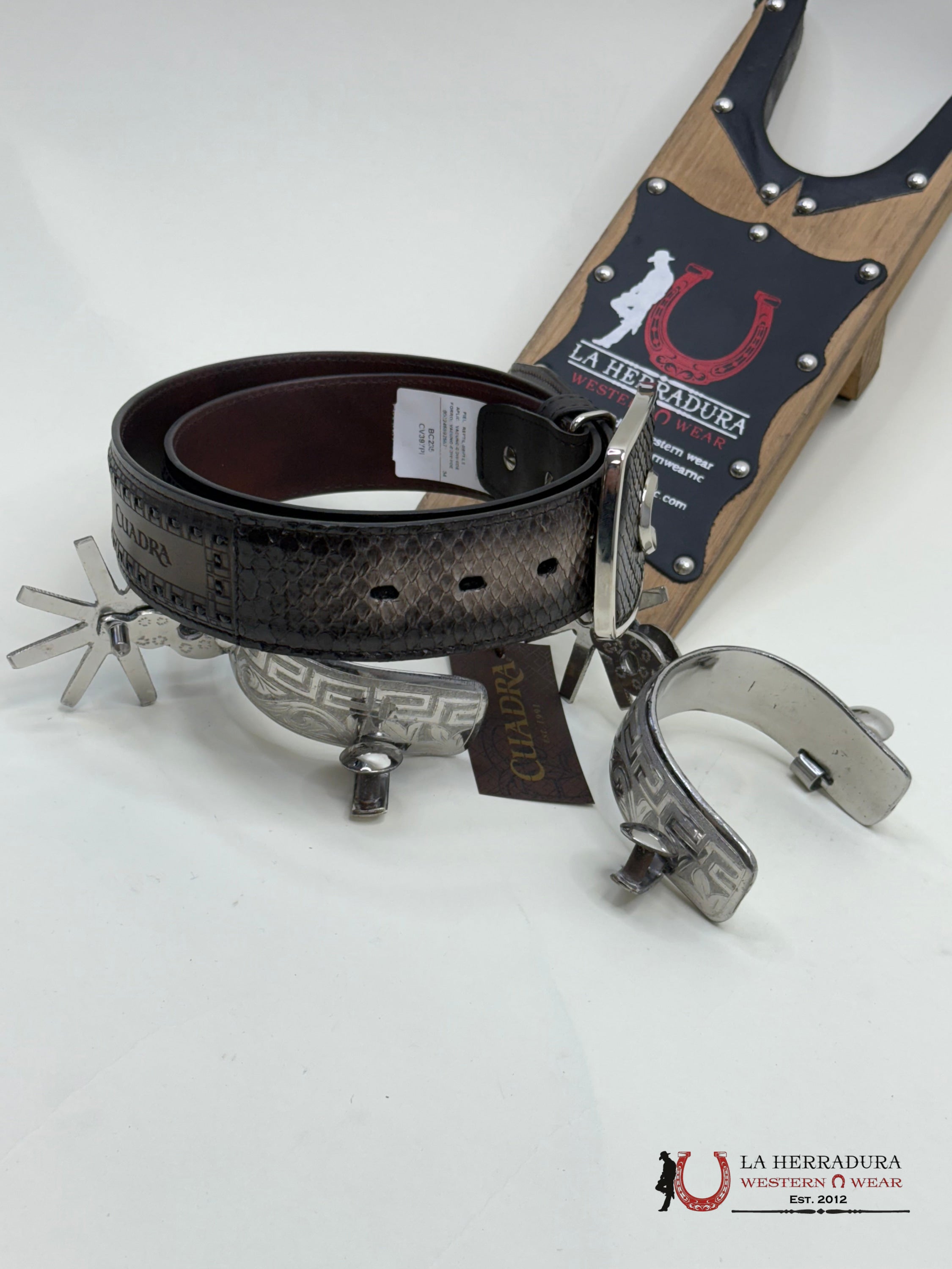 Cuadra Piton Belly Verona Belt Cinturones Hombres