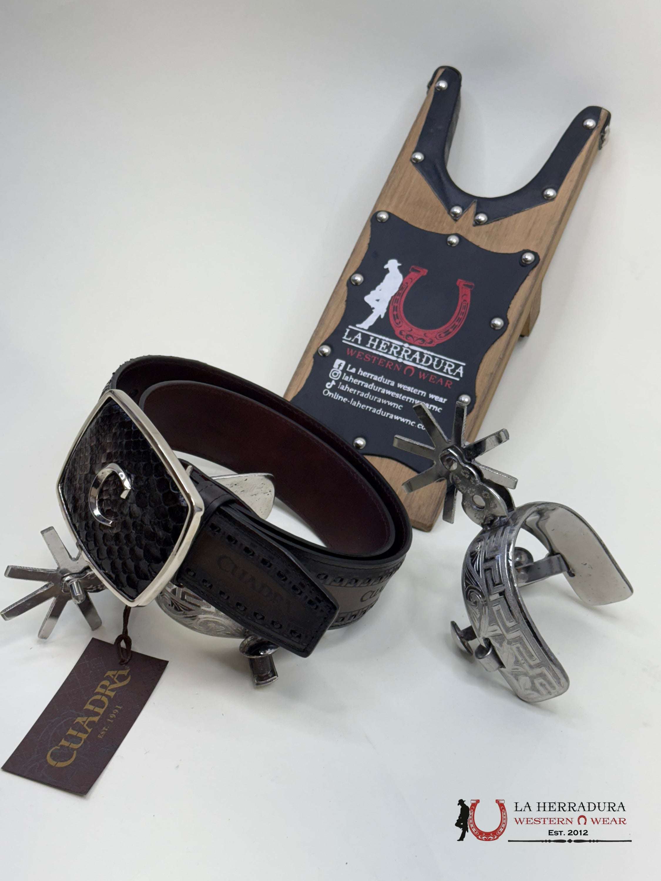 Cuadra Piton Belly Verona Belt Cinturones Hombres
