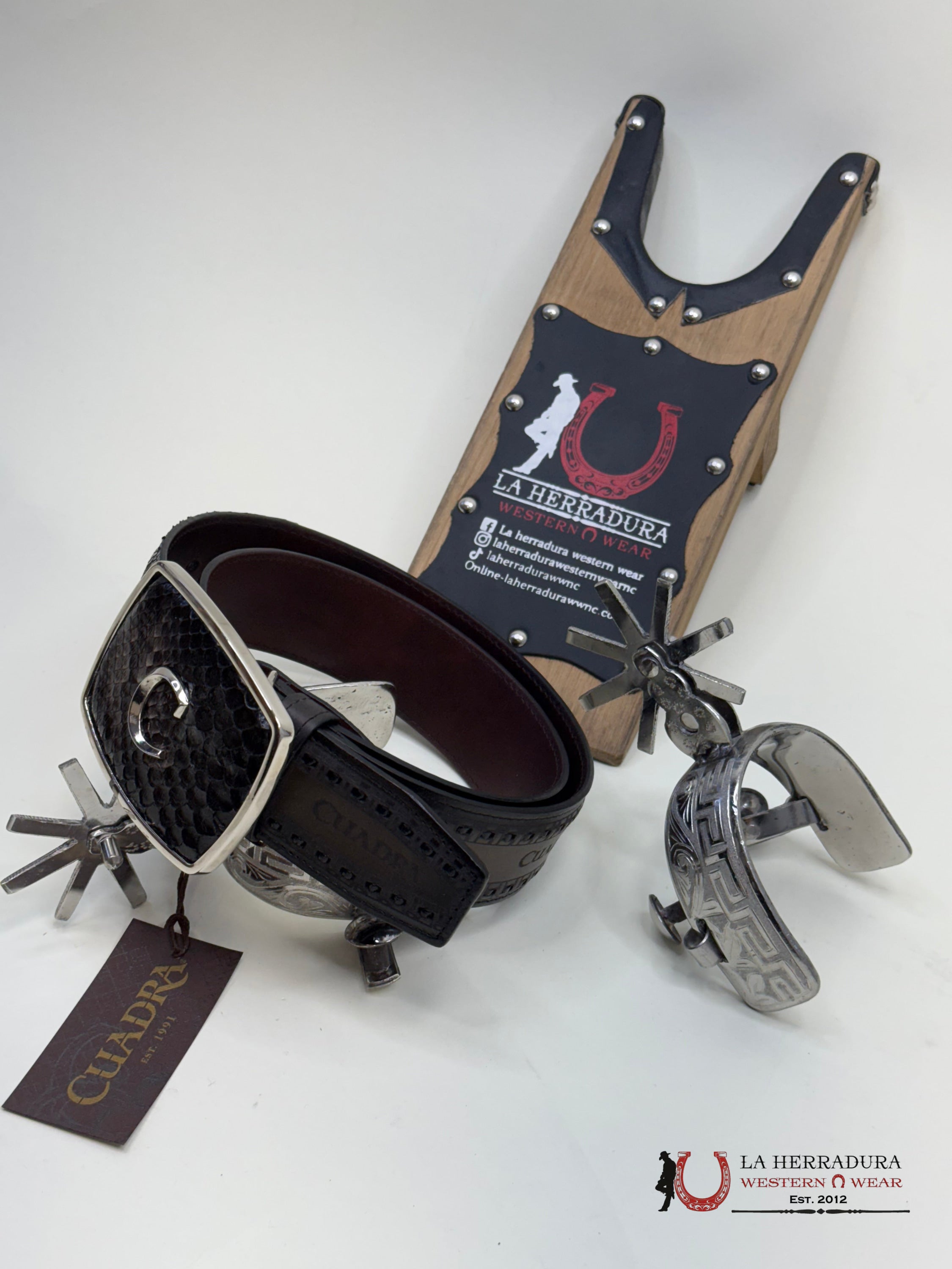 Cuadra Piton Belly Verona Belt Cinturones Hombres