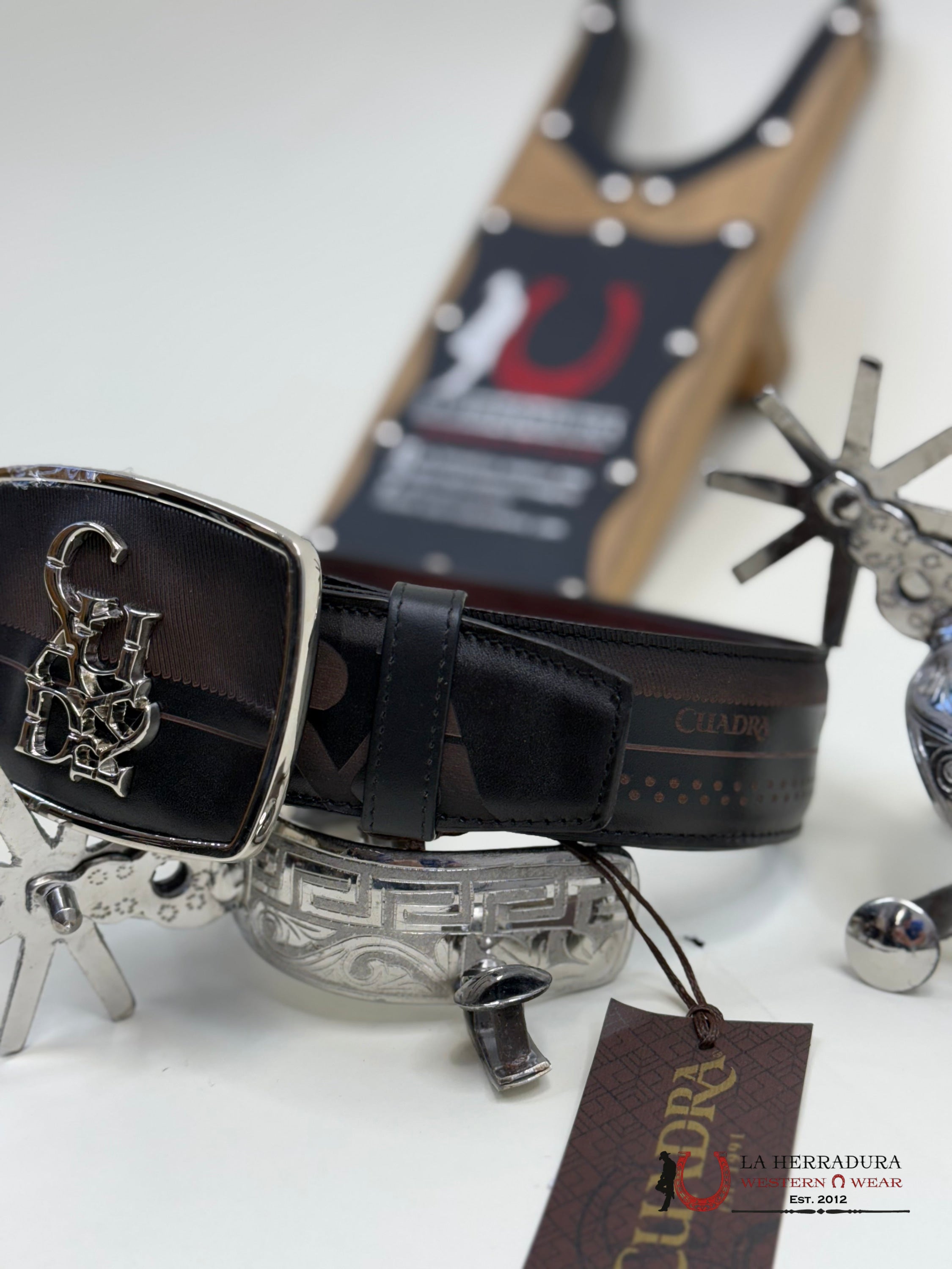 Cuadra Res Anna Gris Belt Cinturones Hombres