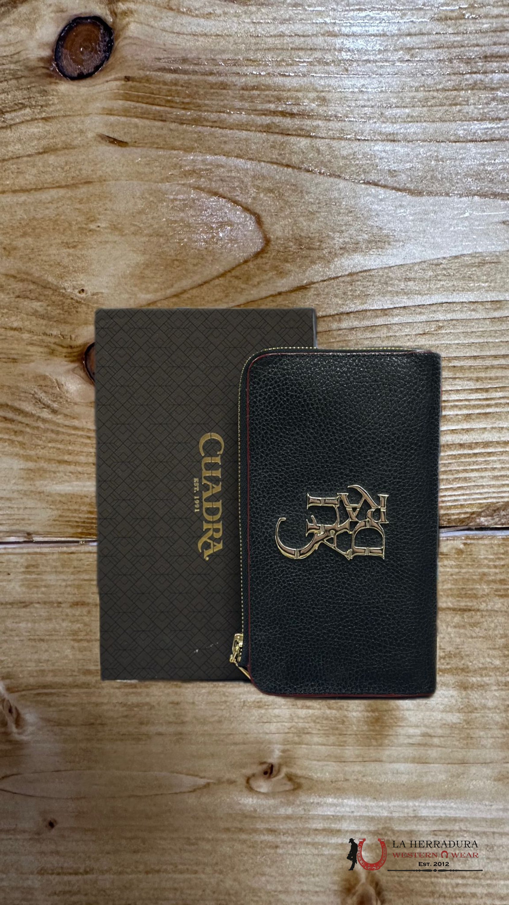 Cuadra Res Black Red Wallet Ropa Mujeres