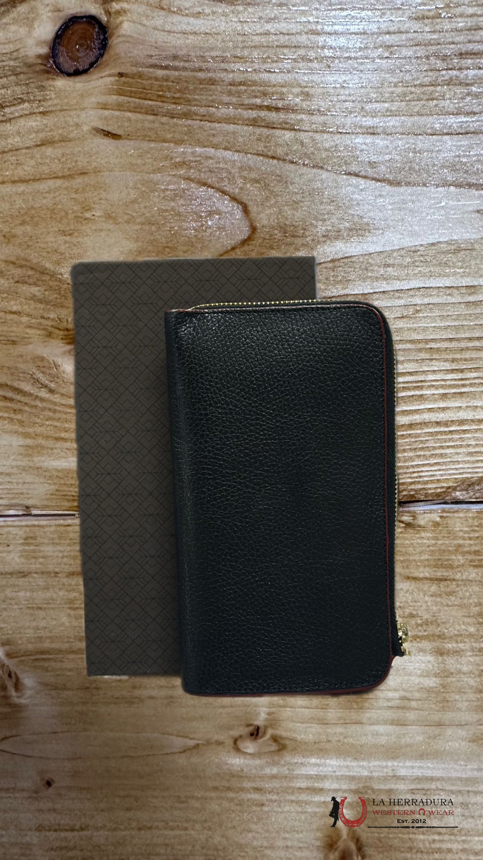 Cuadra Res Black Red Wallet Ropa Mujeres