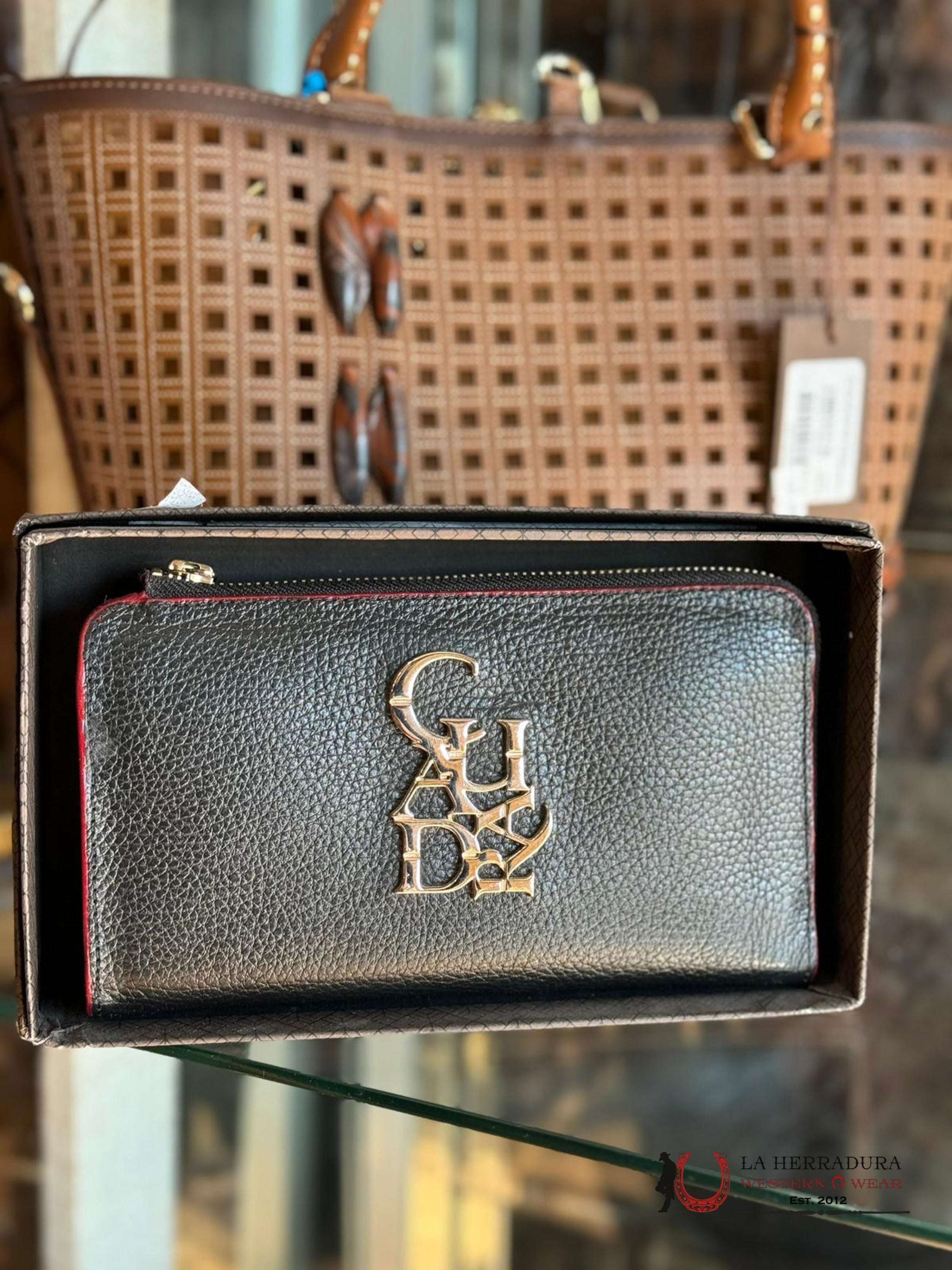 Cuadra Res Black Red Wallet Ropa Mujeres