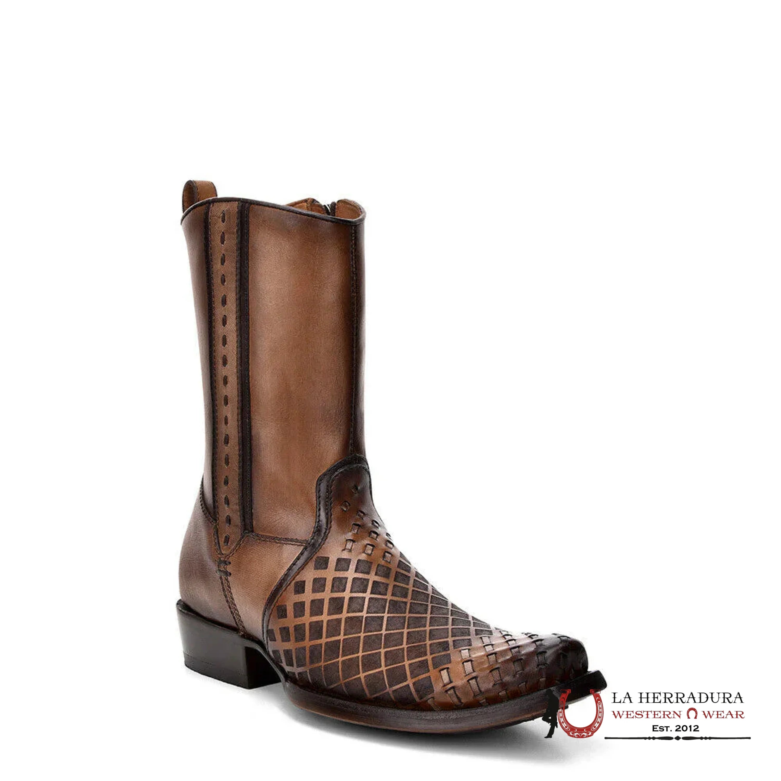 CUADRA SHORT BOOT DE RES SILLERO OVER MAPLE NARROW SQUARE TOE BOTAS HOMBRES