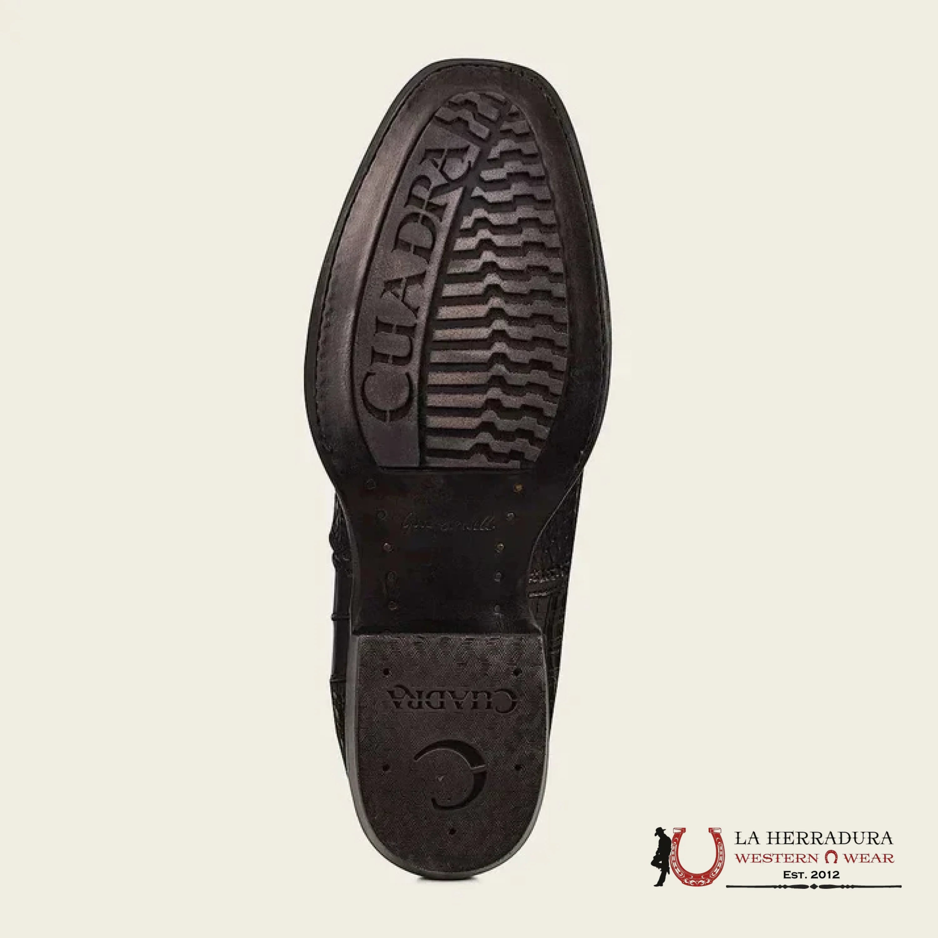 CUADRA SHORT BOOT PYTHON LISBOA BLACK NARROW TOE- CU557 BOTAS HOMBRES