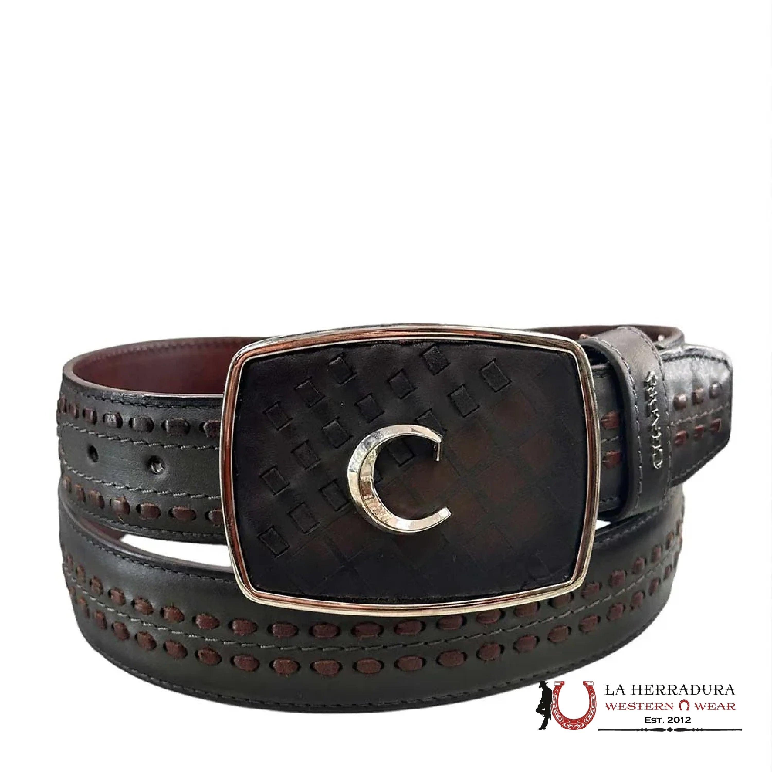 CUADRA SILLERO OVER NEGRO BELT BC248 CINTURONES HOMBRES