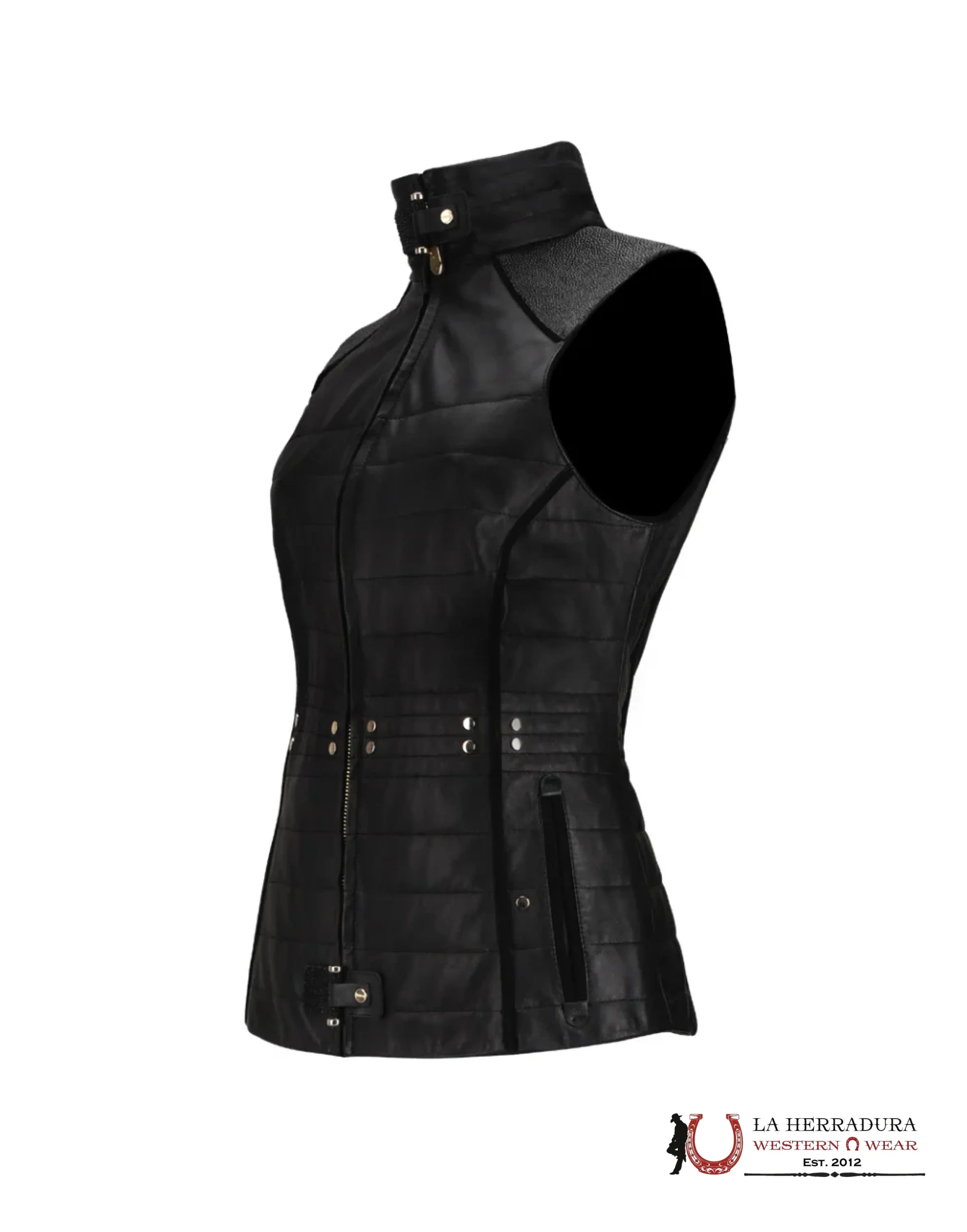 Cuadra Womens Black Stingray vest JC292 ROPA MUJERES