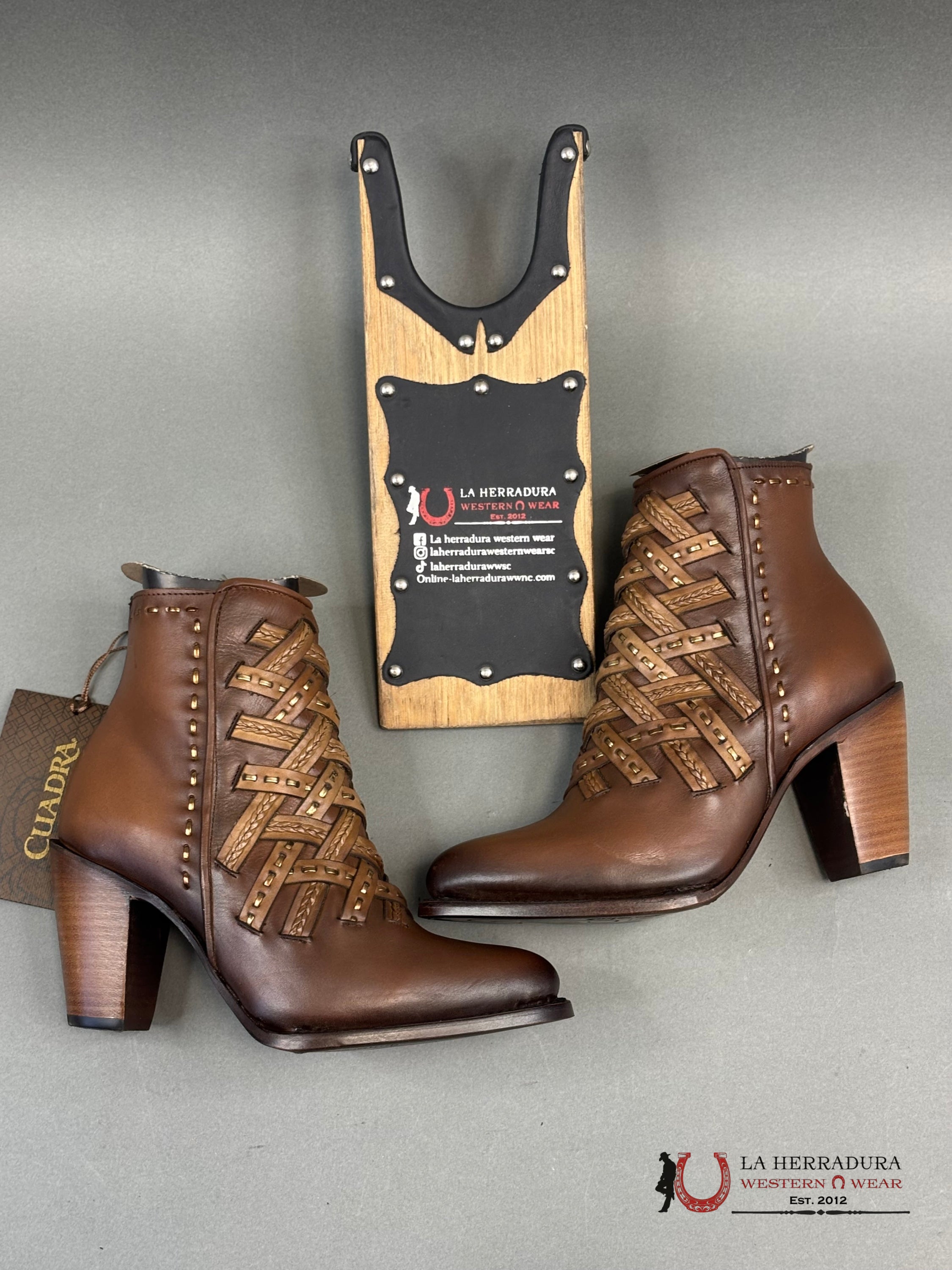 Cuadra Women’s Toledo Chestnut Laser Cu573 Botas Mujeres